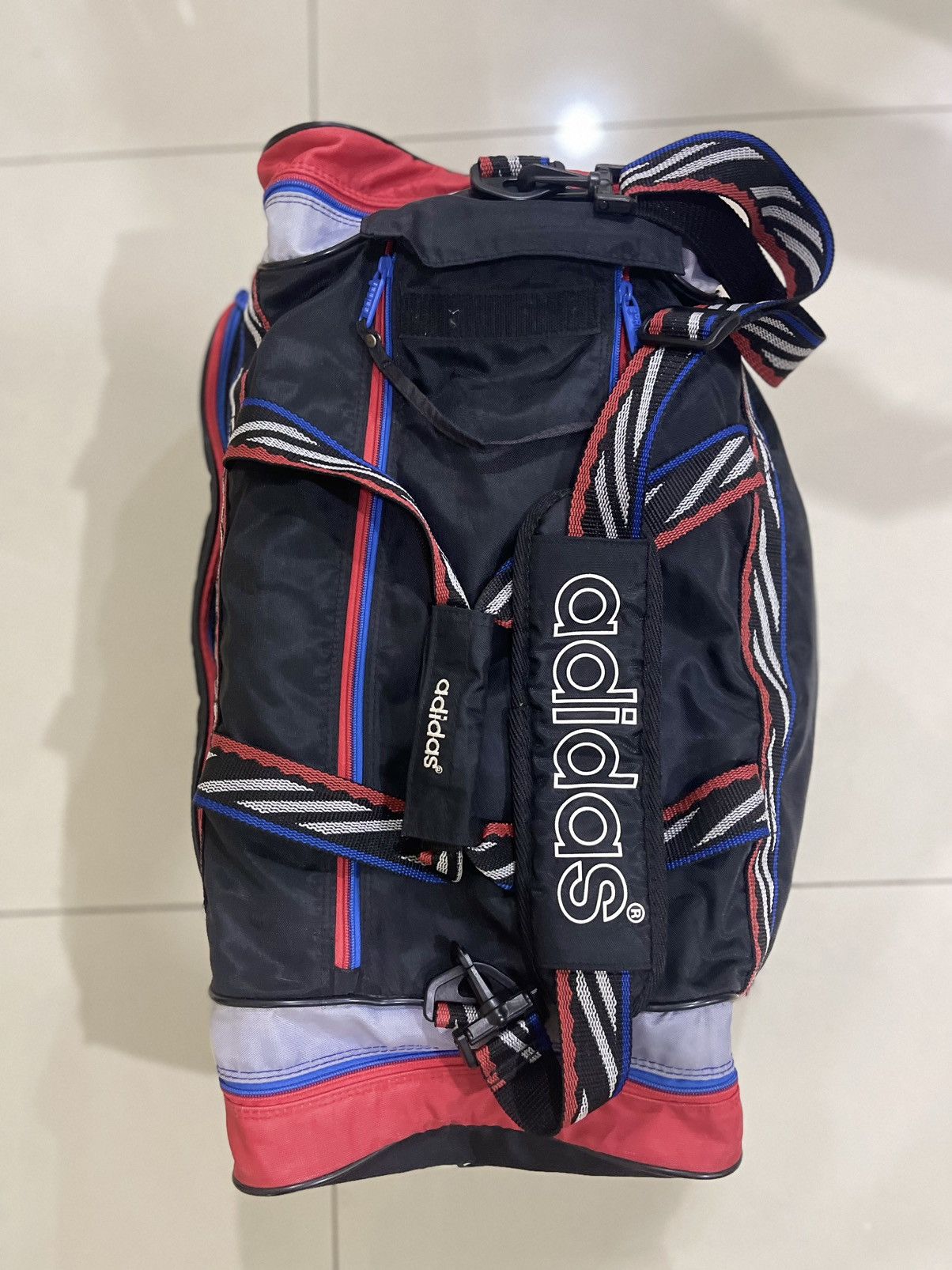 Adidas Vintage 90s Adidas World Cup 94 soccer duffle bag Size ONE SIZE - 7 Thumbnail