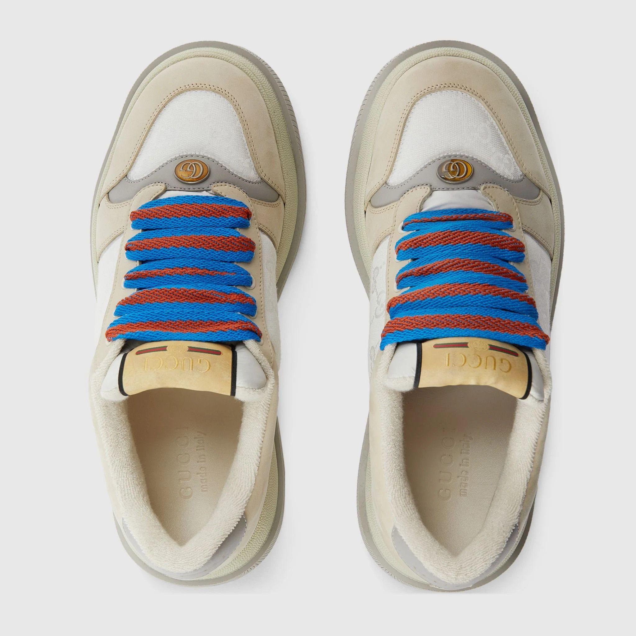 Gucci o1s1wg110425 Screener Sneakers in Multicolor Size US 11.5 / EU 44-45 - 5 Thumbnail