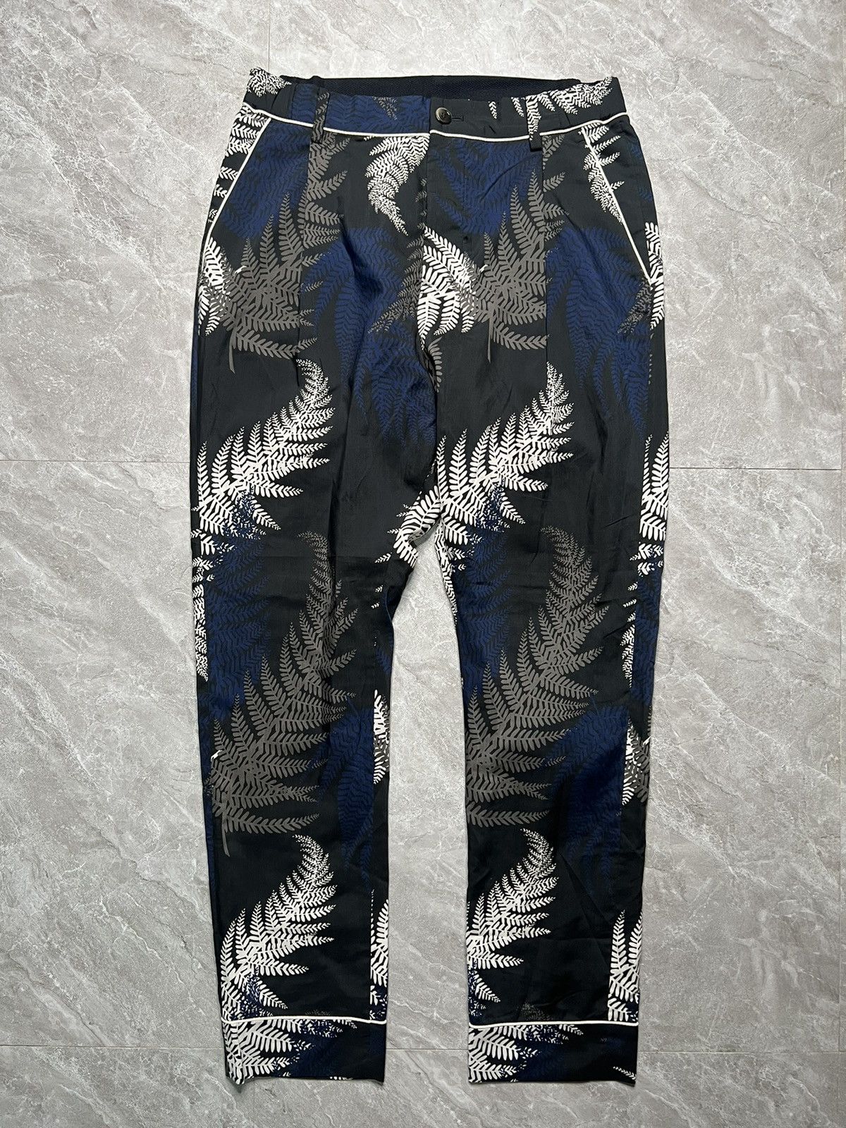 Sacai Sacai S/S 17 Printed Trouser Size US 30 / EU 46 - 1 Thumbnail
