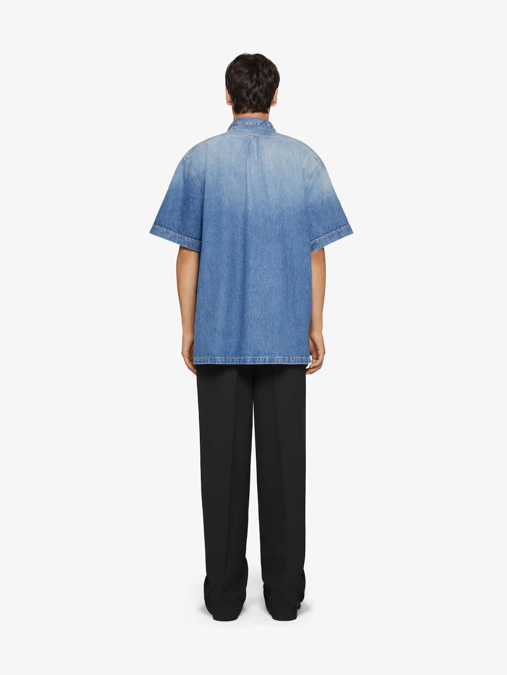 Givenchy o1srvl11e0125 Shirt In Denim in Indigo/Blue Size US M / EU 48-50 / 2 - 4 Thumbnail