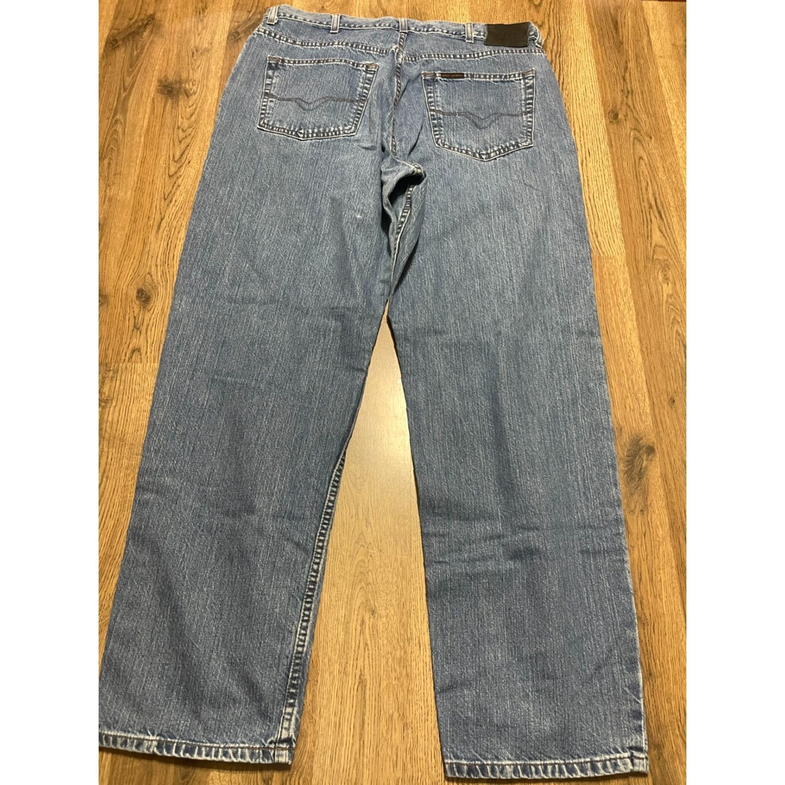 Harley Davidson Harley-Davidson Jeans Men 38/32 Blue Denim Relaxed Straight Pockets Vintage? No Size US 38 / EU 54 - 2 Thumbnail
