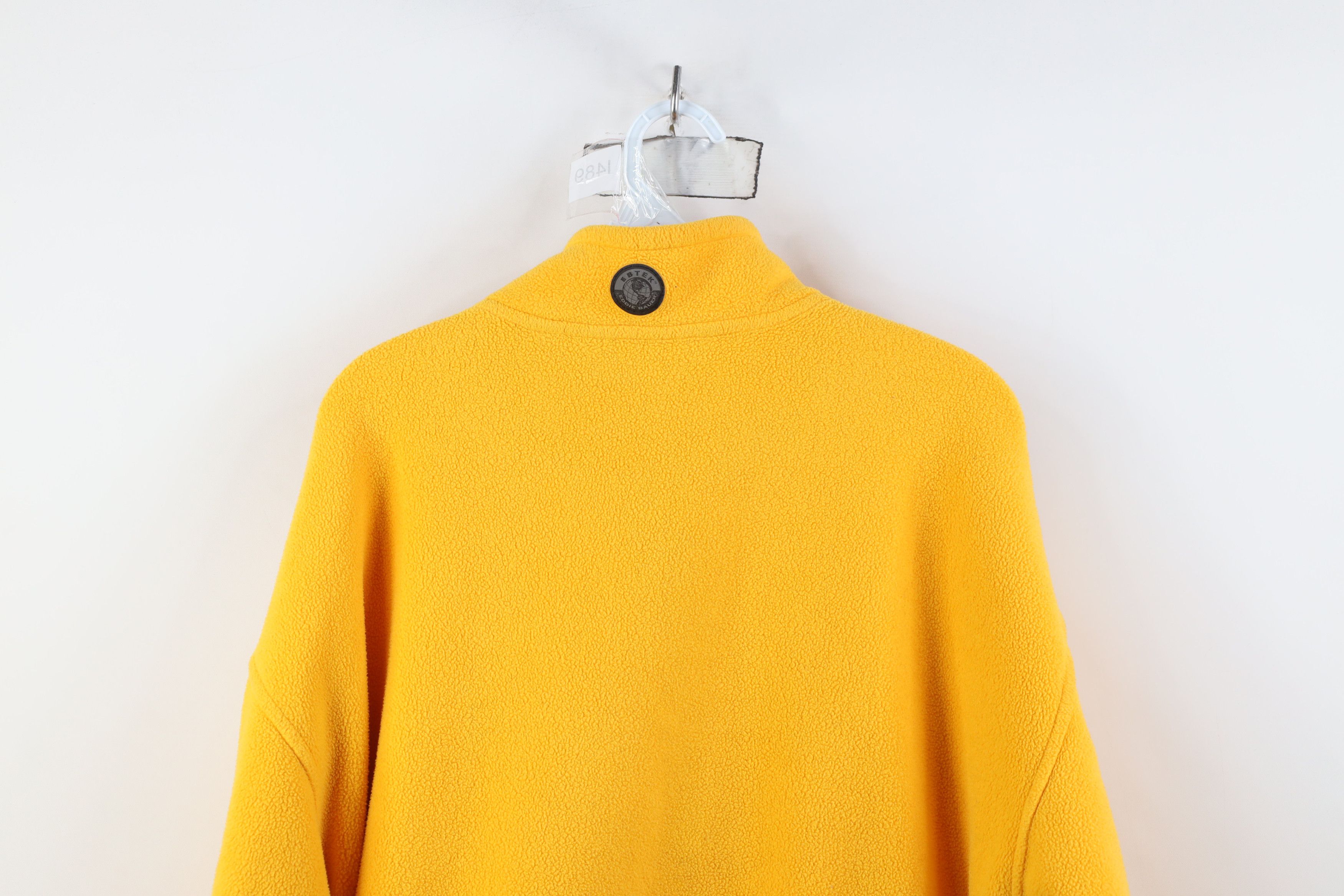 Eddie Bauer Vintage 90s Eddie Bauer Spell Out Half Zip Fleece Sweater Size US L / EU 52-54 / 3 - 15 Thumbnail
