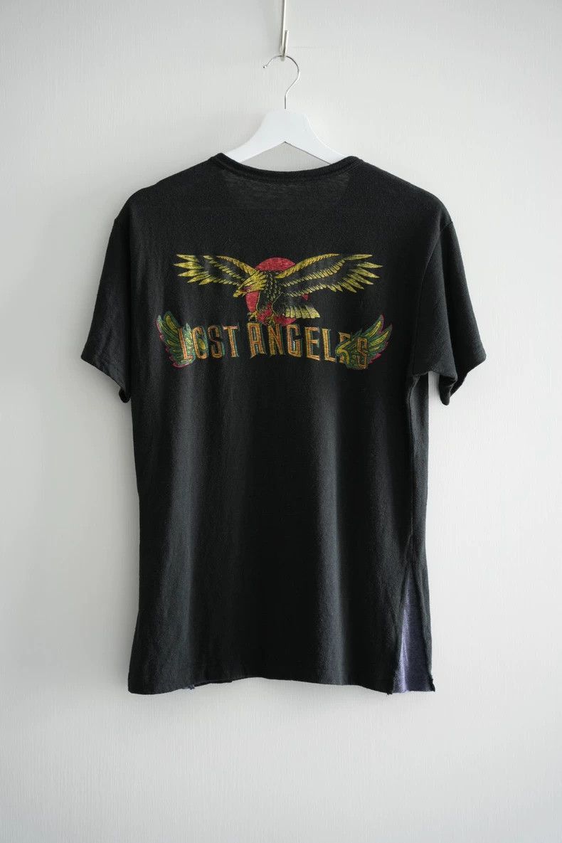 Yohji Yamamoto Yohji Yamamoto Yohji Yamamoto Eagle Print Short Sleeve T-S Size US M / EU 48-50 / 2 - 1 Thumbnail