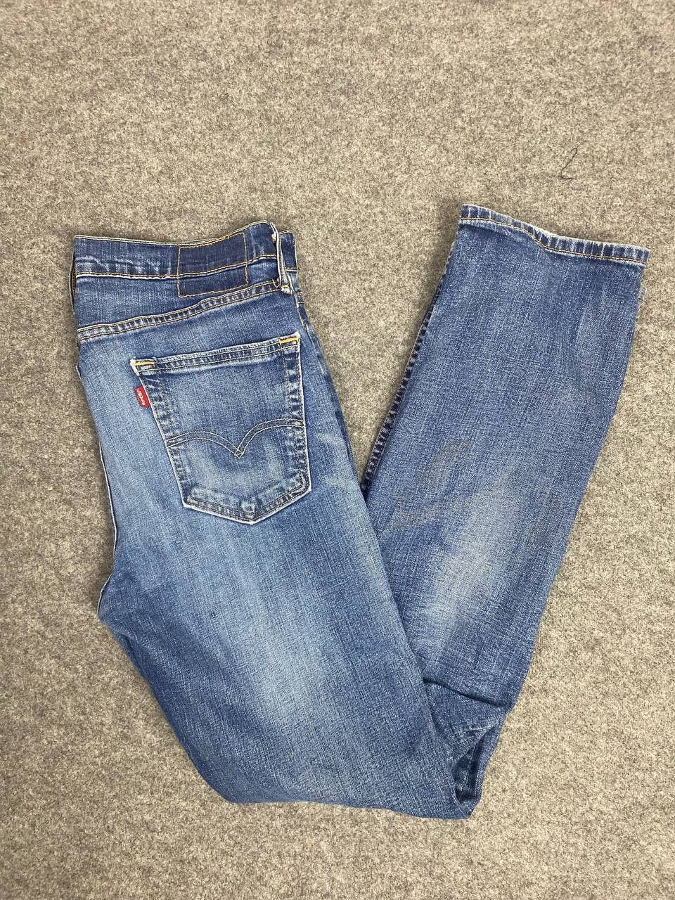 Levi's levis 514 stoned wash distressed denim Size US 34 / EU 50 - 2 Thumbnail