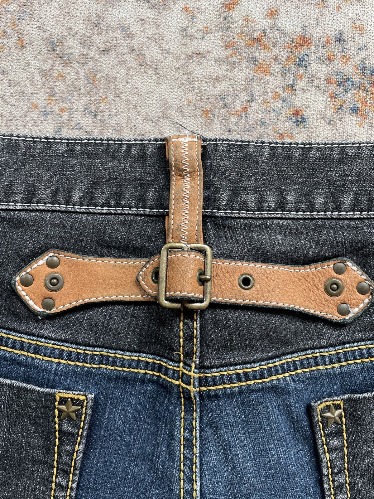 Hysteric Glamour PIASPORTS LEATHER BUCKLE BACK Size US 37 - 8 Thumbnail