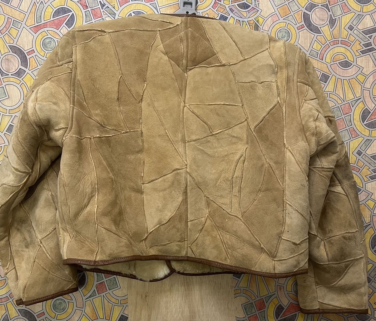 Hai Sporting Gear × Issey Miyake Vintage Rare Hai Sporting Gear Issey Sherpa PatchworkLeather Size US M / EU 48-50 / 2 - 23 Thumbnail