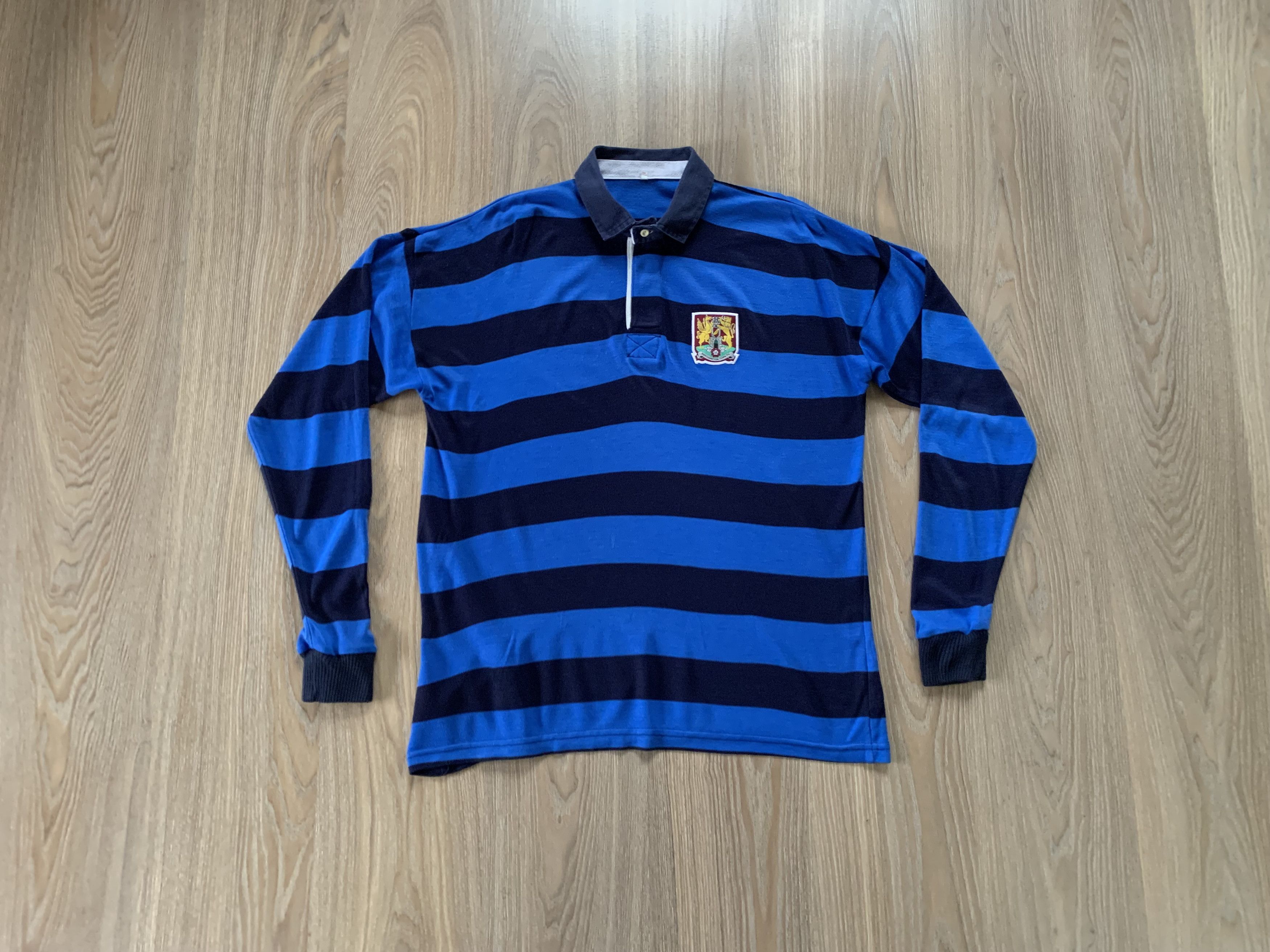 Vintage Very Rare Northampton Town FC Cotton Long Sleeve Polo Size US M / EU 48-50 / 2 - 1 Thumbnail