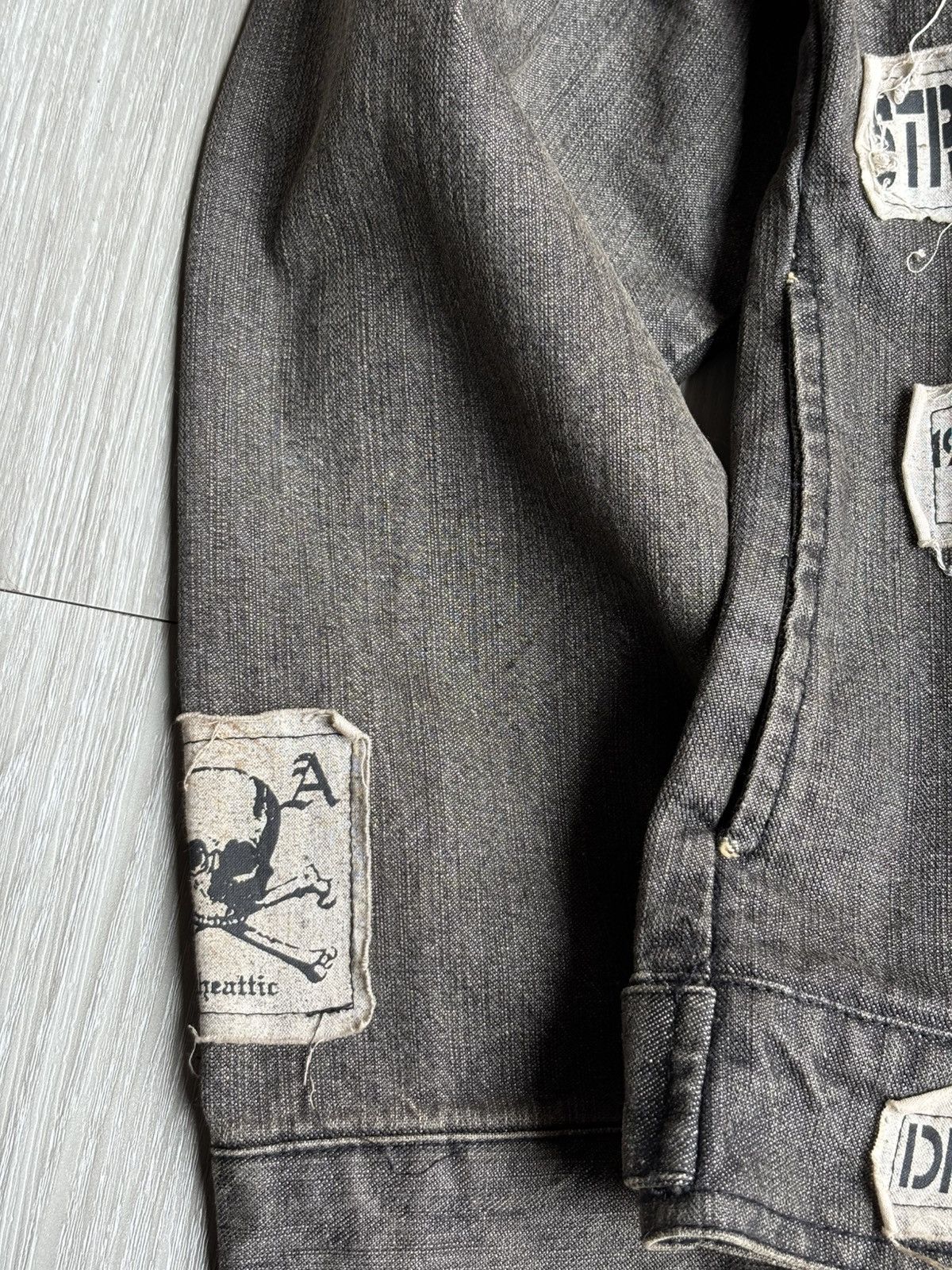 If Six Was Nine IN THE ATTIC fur denim jacket Size US M / EU 48-50 / 2 - 6 Thumbnail