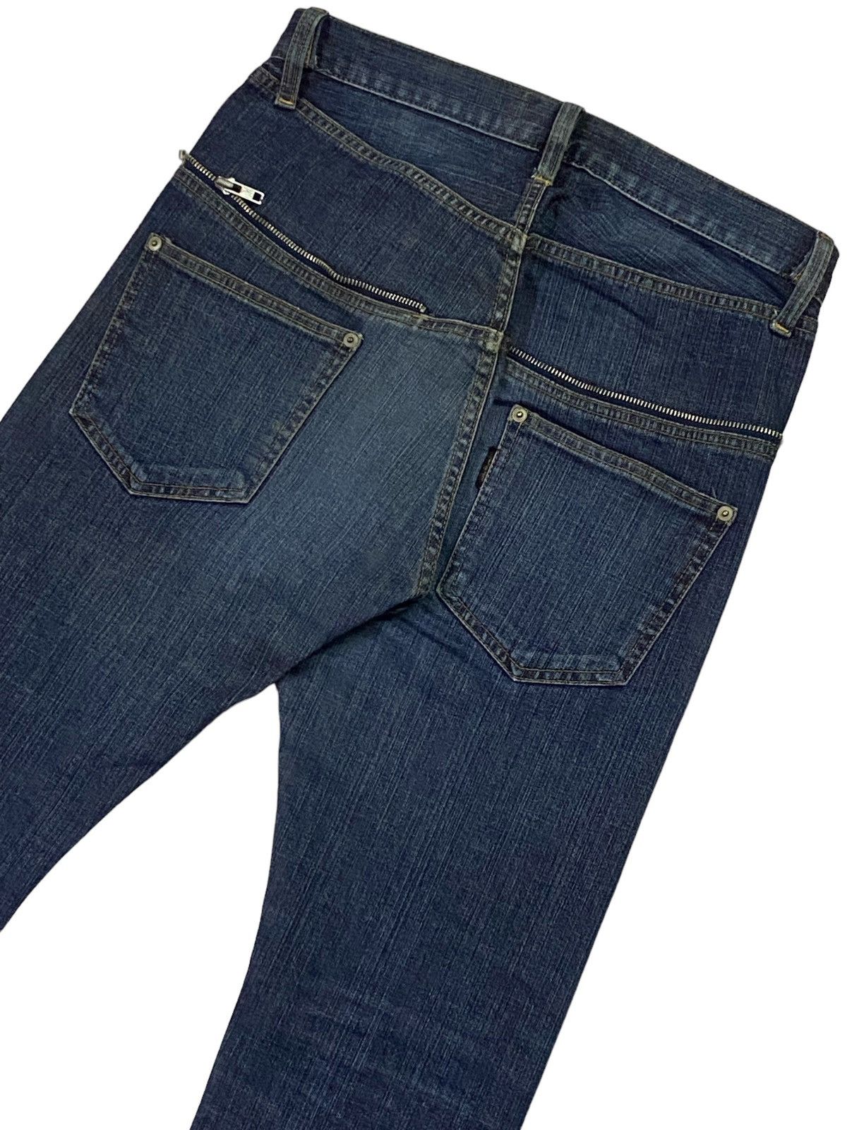 CABANE de ZUCCa Cabane De Zucca Asymmetrical Button Ups Denim Pants Size US 30 / EU 46 - 17 Thumbnail