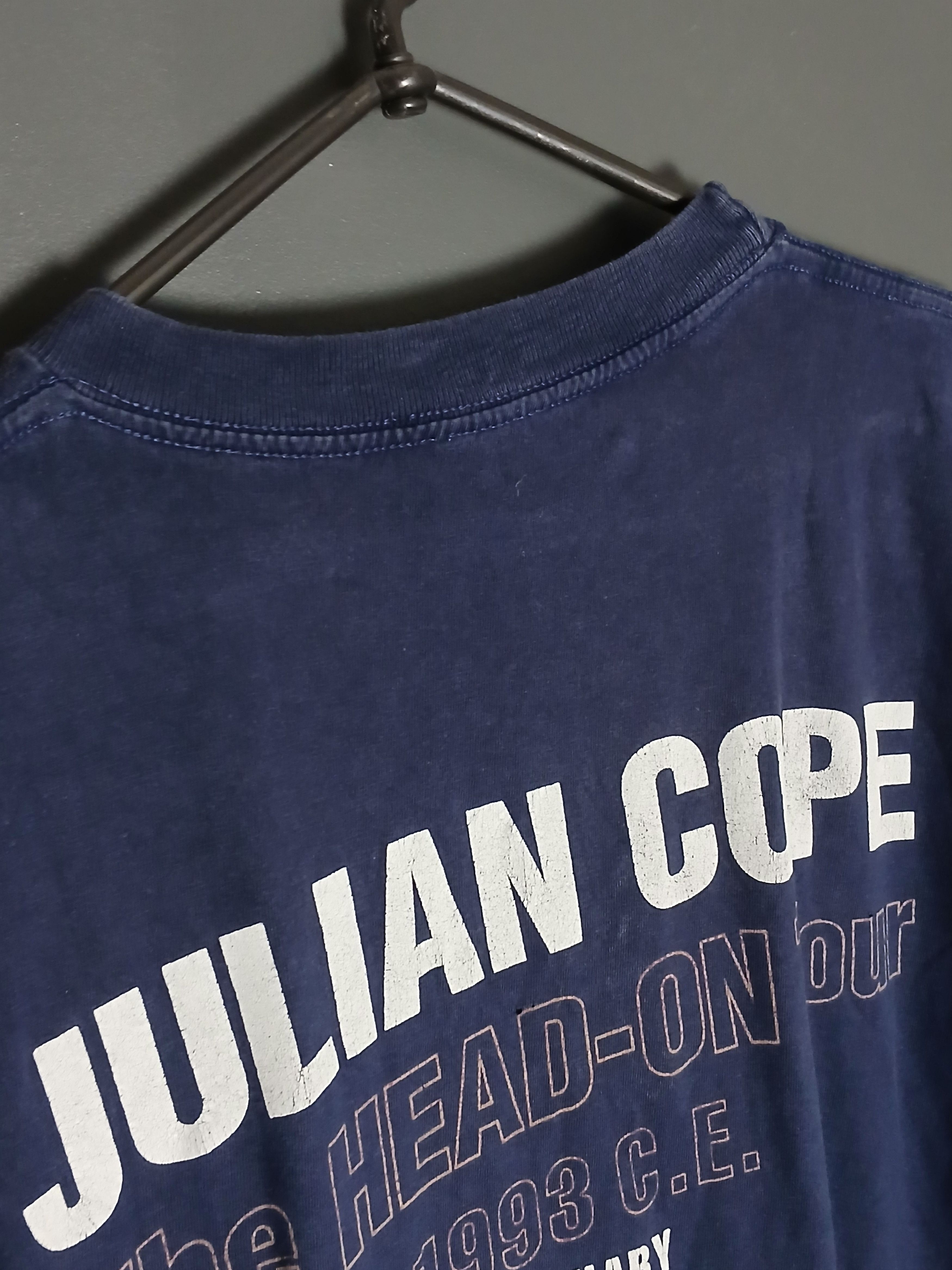 Band Tees × Vintage Vintage 1993 Julian Cope The Head-On Tour T-Shirt Size US XL / EU 56 / 4 - 11 Thumbnail
