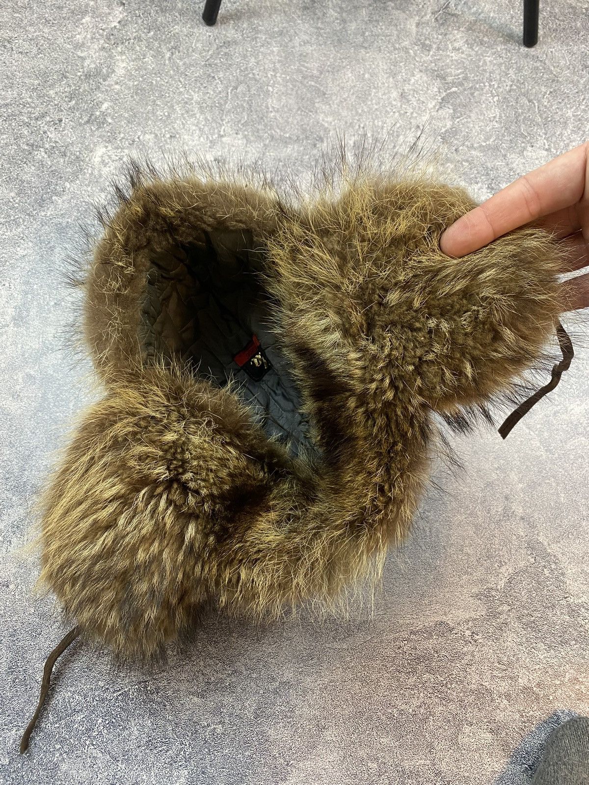 Japanese Brand × Vintage Y2K Faux Fur Ushanka Vintage Fuzzy Warm Trapper Hat Size ONE SIZE - 5 Thumbnail