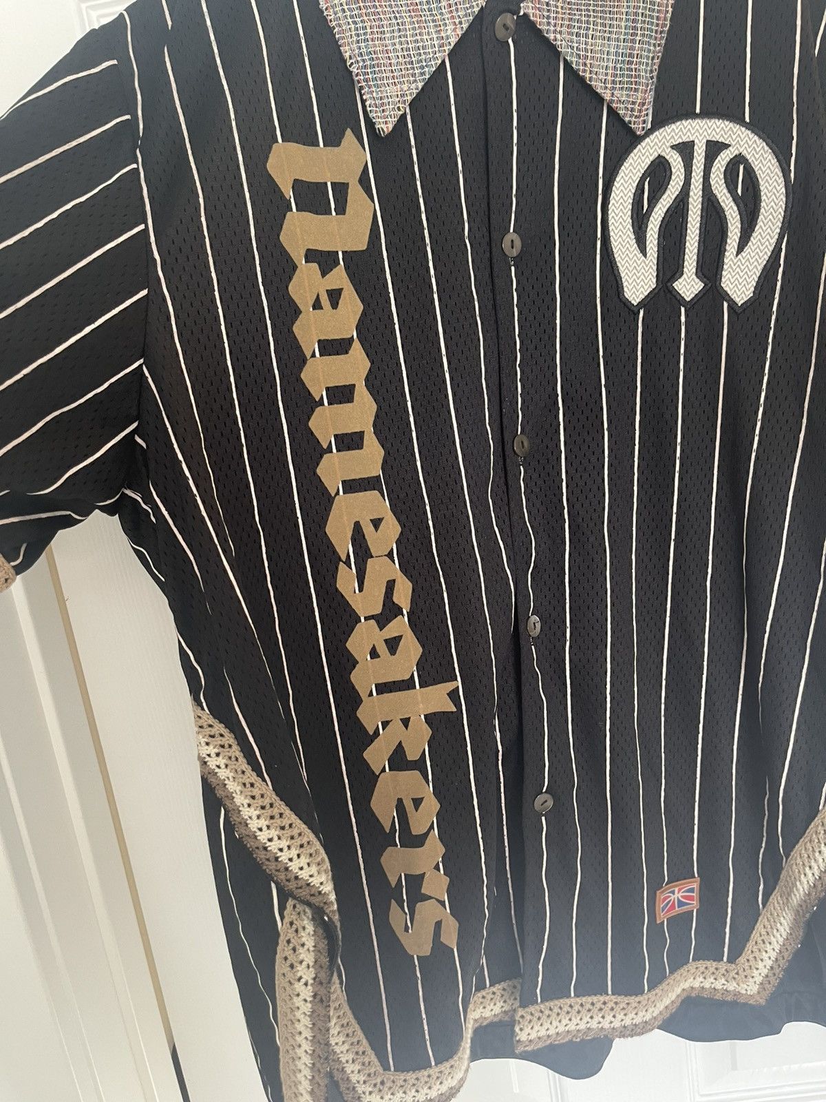 NAMESAKE BILL WARM UP SS SHIRT EUPHORIC BLACK STRIPE Size US M / EU 48-50 / 2 - 3 Thumbnail