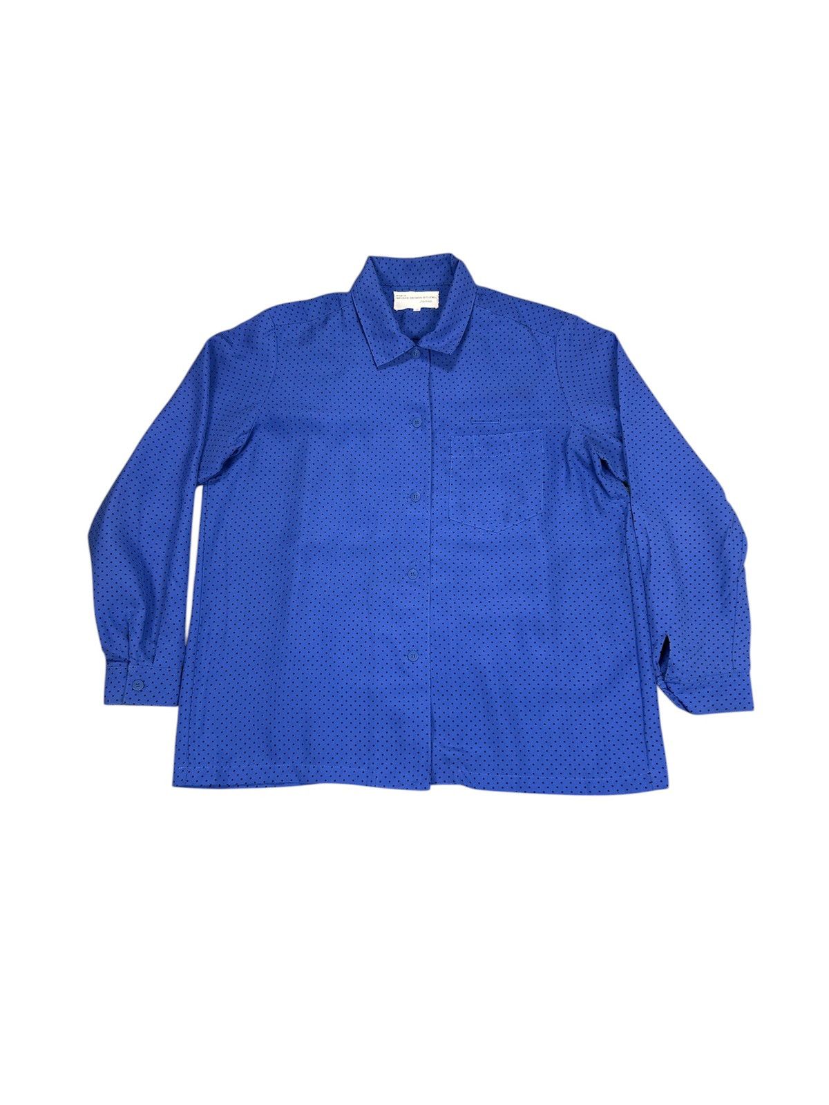 Issey Miyake Vintage 80’s Issey Miyake Blouse Shiseido Polkadot Size L / US 10 / IT 46 - 1 Thumbnail