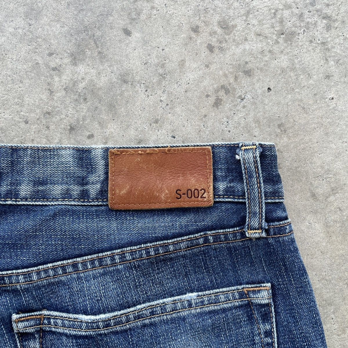 Japanese Brand × Jean × Vintage W36x33💥 Vintage Japanese Faded Distressed Jeans Denim Pants Size US 36 / EU 52 - 8 Thumbnail