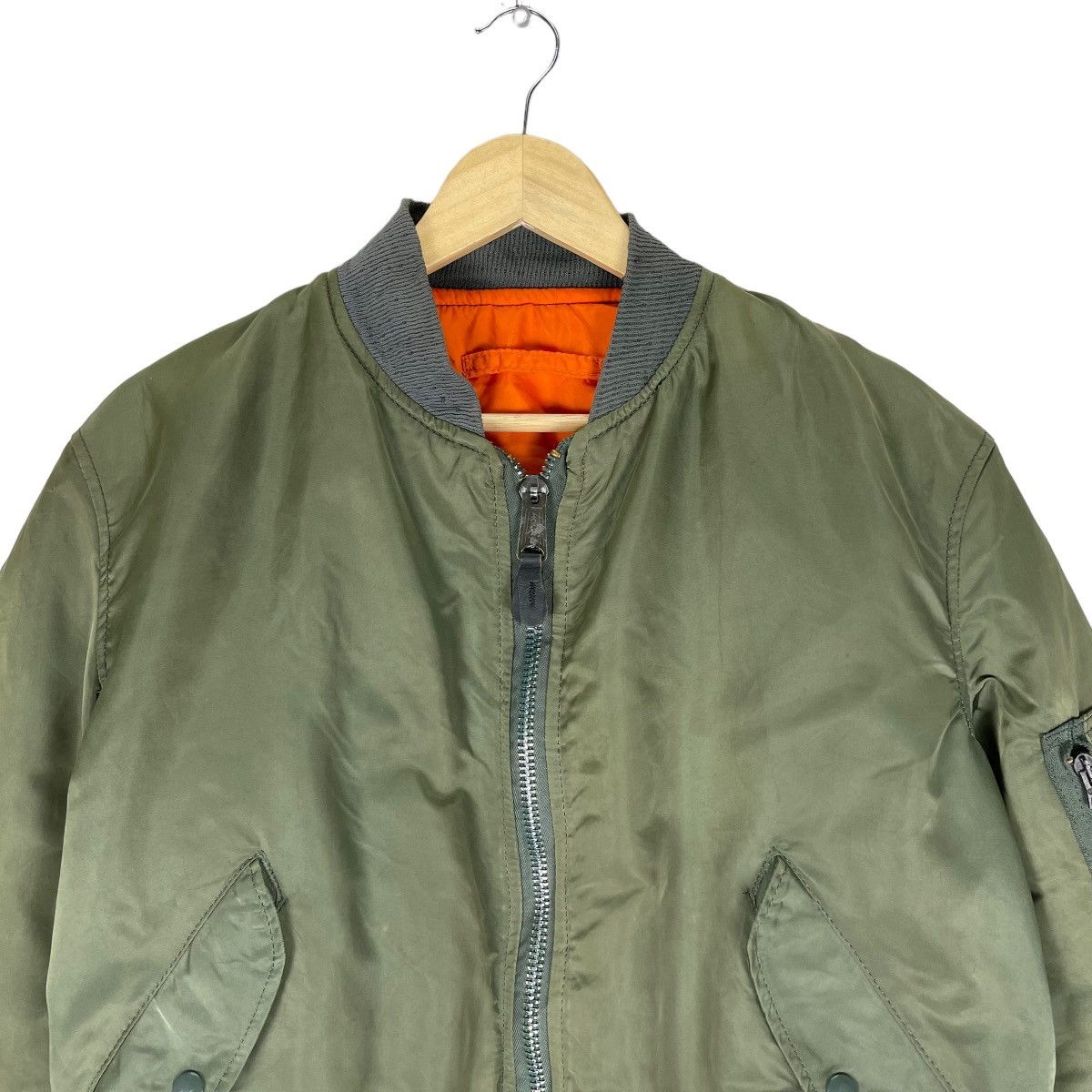 Alpha Industries ❄️ALPHA INDUSTRIES MA-1 FLYERS BOMBER VARSITY RIOT JACKET Size US M / EU 48-50 / 2 - 2 Thumbnail