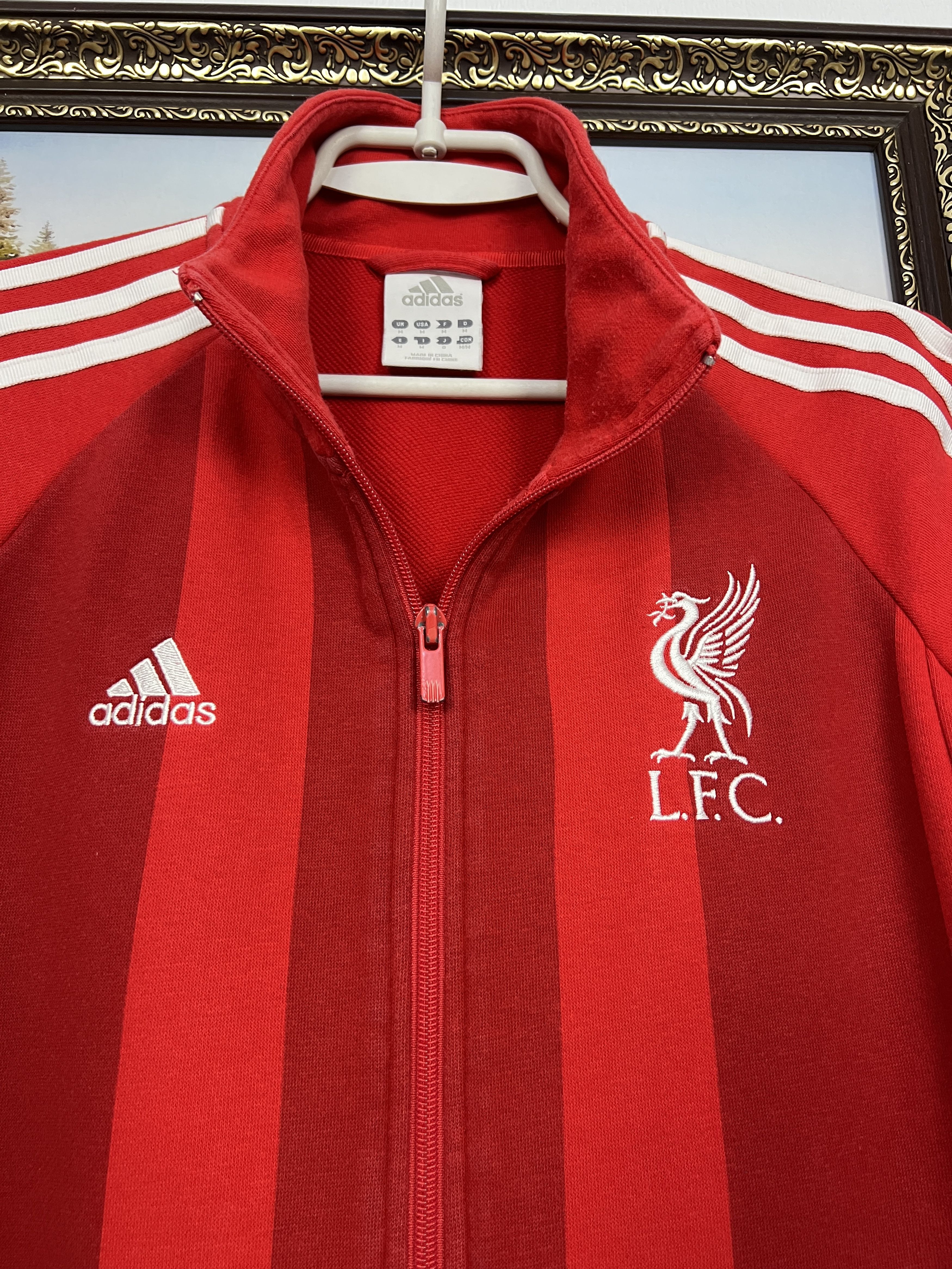 Adidas Vintage Adidas Liverpool Football Jacket Soccer Track Top Size US M / EU 48-50 / 2 - 3 Thumbnail