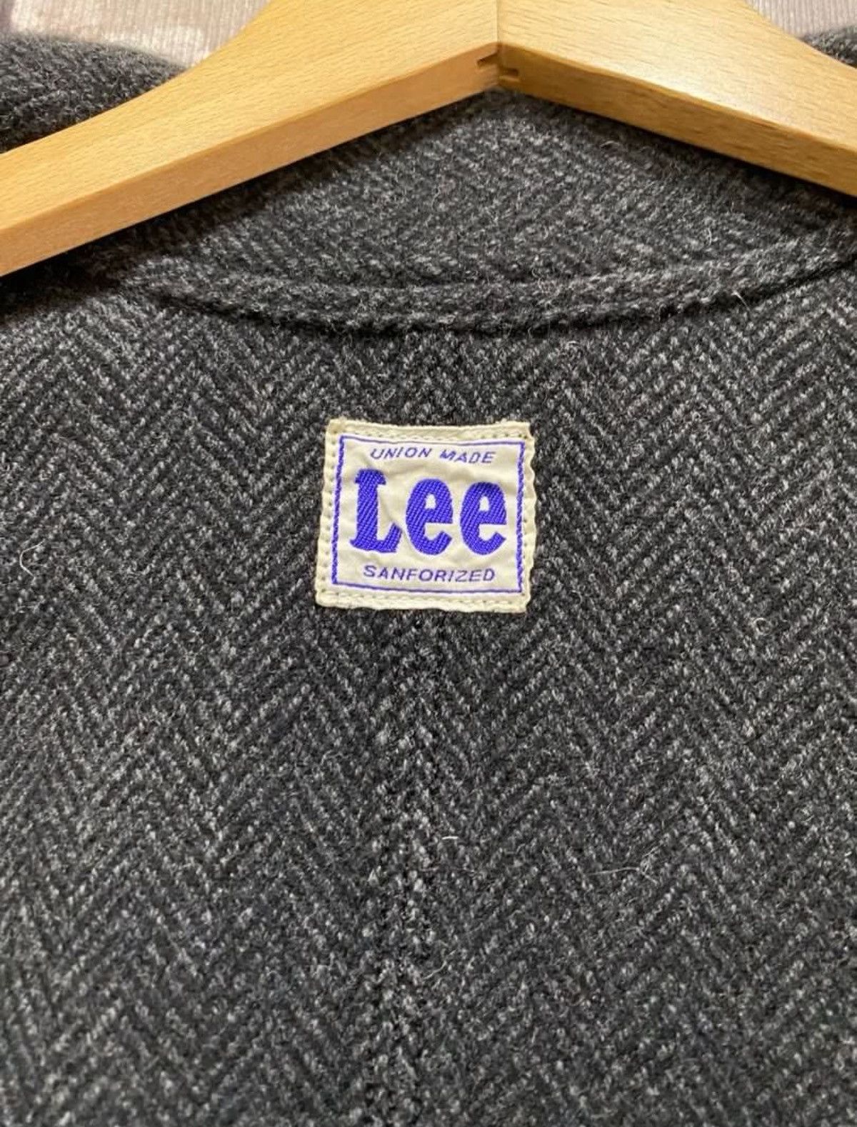Sophnet. Sophnet x Lee Union Made Wool Herringbone Coat Jacket Size US M / EU 48-50 / 2 - 8 Thumbnail
