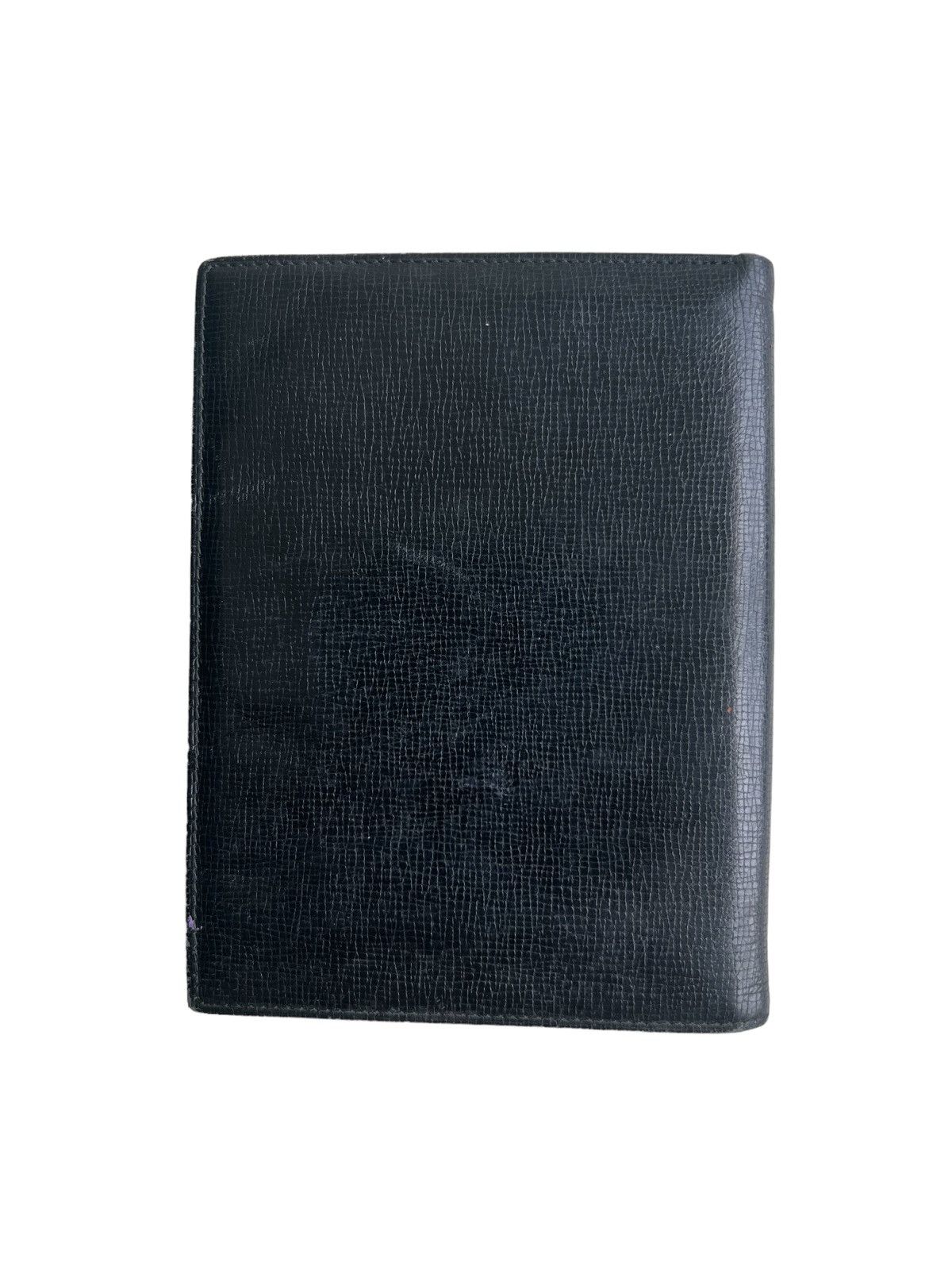 Bally OG Bally Minimal Black Leather Utility Passport & Wallets Size ONE SIZE - 4 Thumbnail
