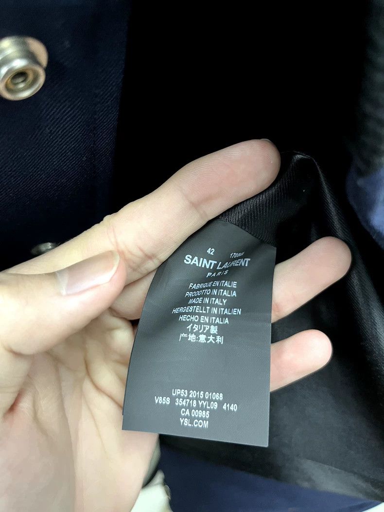 Saint Laurent Paris Saint Laurent Paris Teddy jacket 2505-Nextarrow Size US XS / EU 42 / 0 - 4 Thumbnail