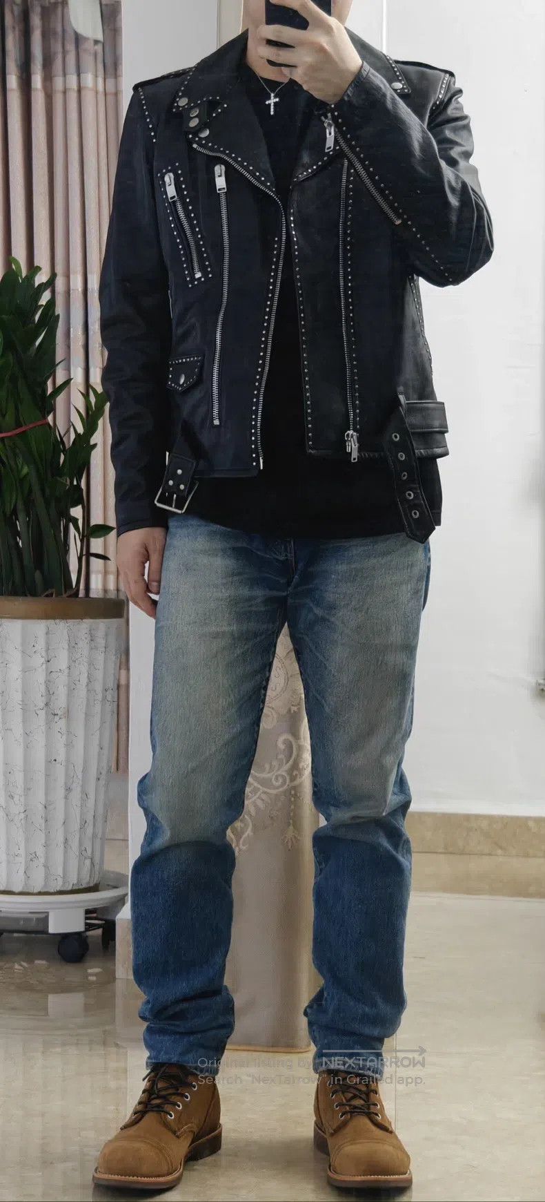 Saint Laurent Paris Saint Laurent Paris Leather jacket Size US M / EU 48-50 / 2 - 4 Thumbnail