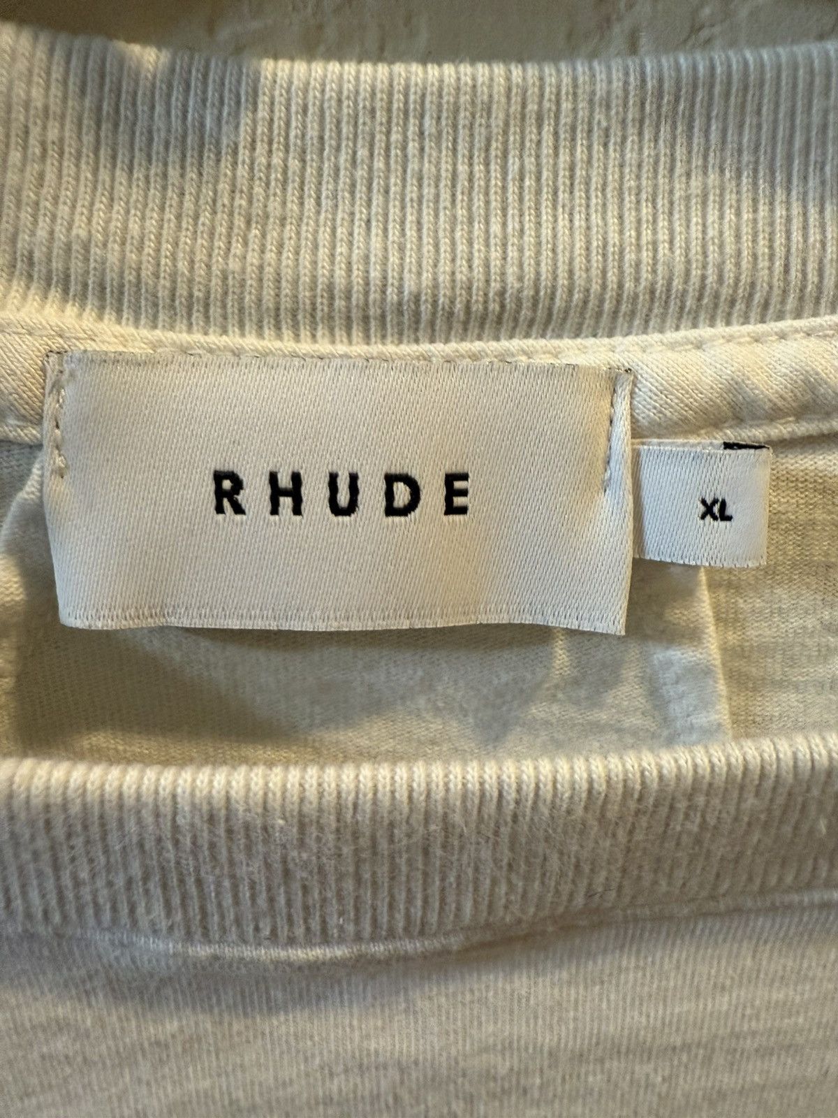Rhude Rhude Off White Printed T-Shirt Size US XL / EU 56 / 4 - 2 Thumbnail