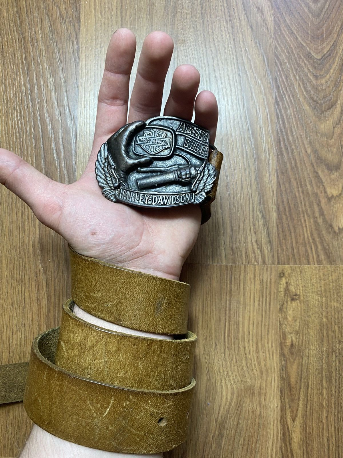 Harley Davidson Harley-Davidson vintage 1992s American Riding Size ONE SIZE - 1 Thumbnail
