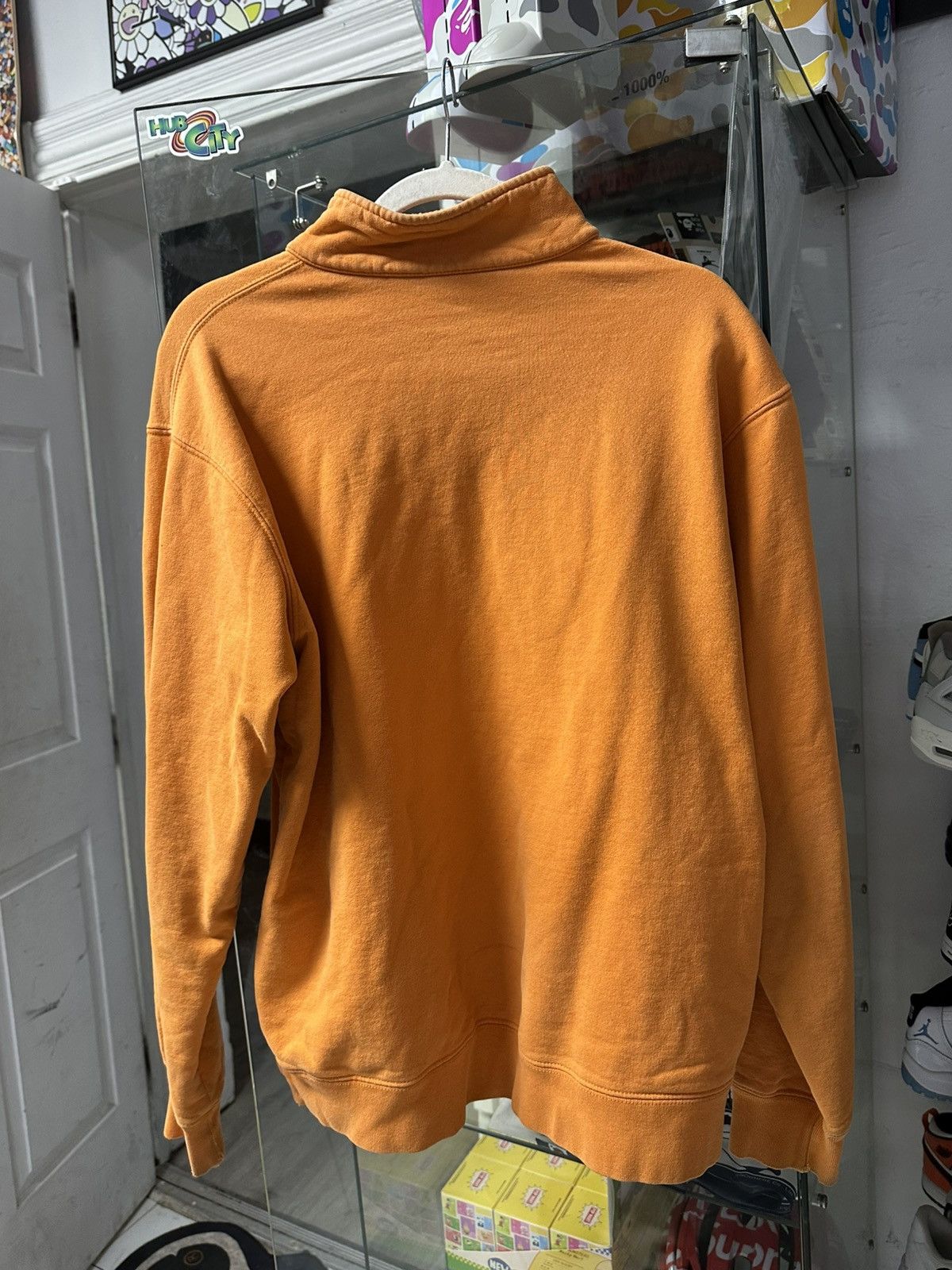 Supreme Supreme Quarter Zip ‘Orange’ Size US M / EU 48-50 / 2 - 2 Thumbnail
