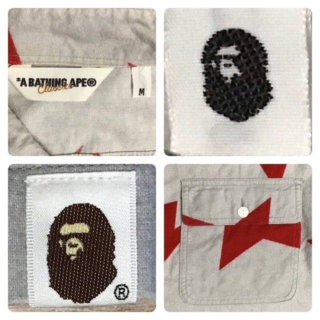 Bape × Nigo BAPE STA shirt a bathing ape star BAPESTA NIGO Size US M / EU 48-50 / 2 - 5 Thumbnail