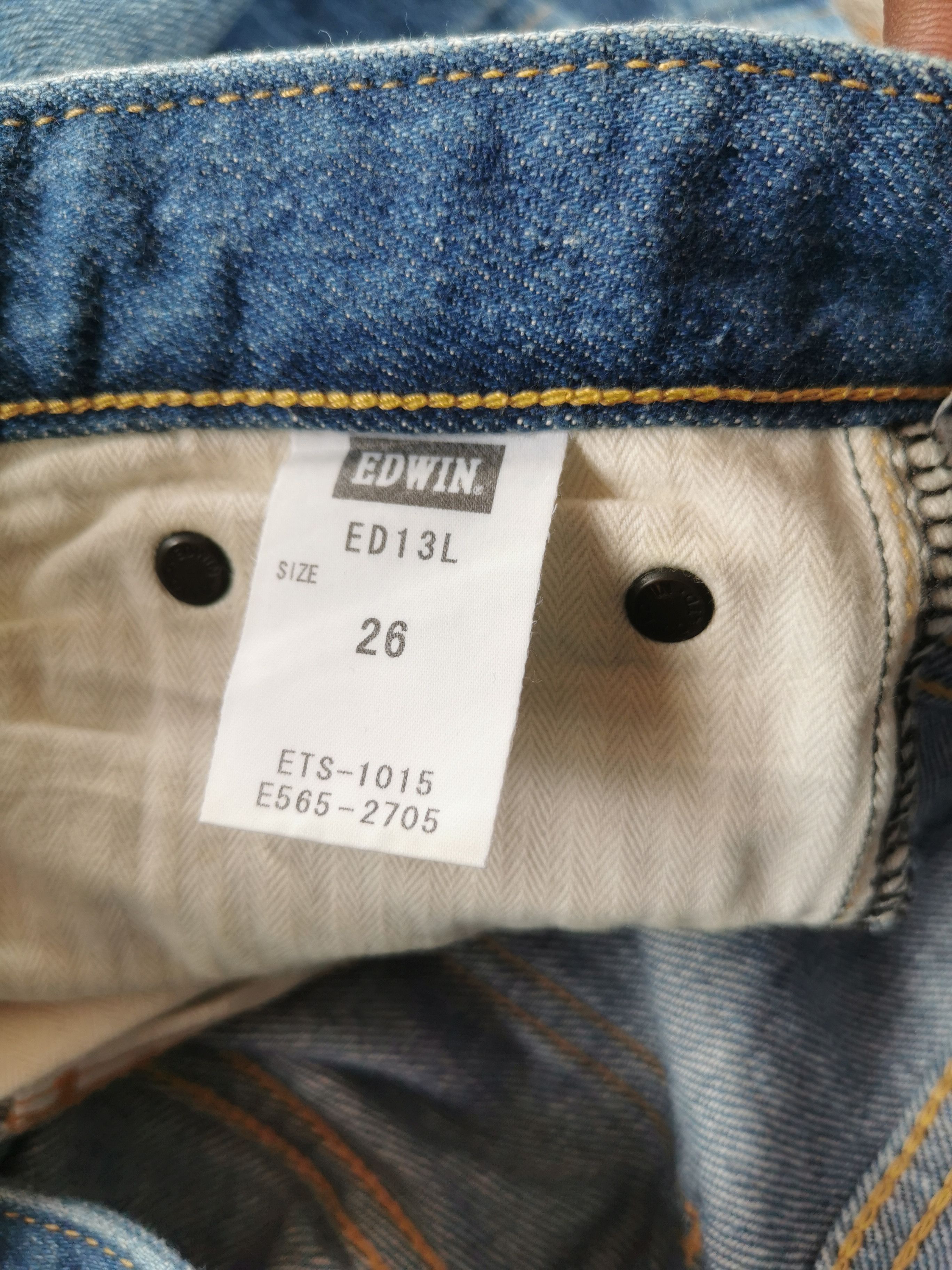 Edwin Edwin Flared Distressed Bootcut Jeans Size US 28 / EU 44 - 7 Thumbnail
