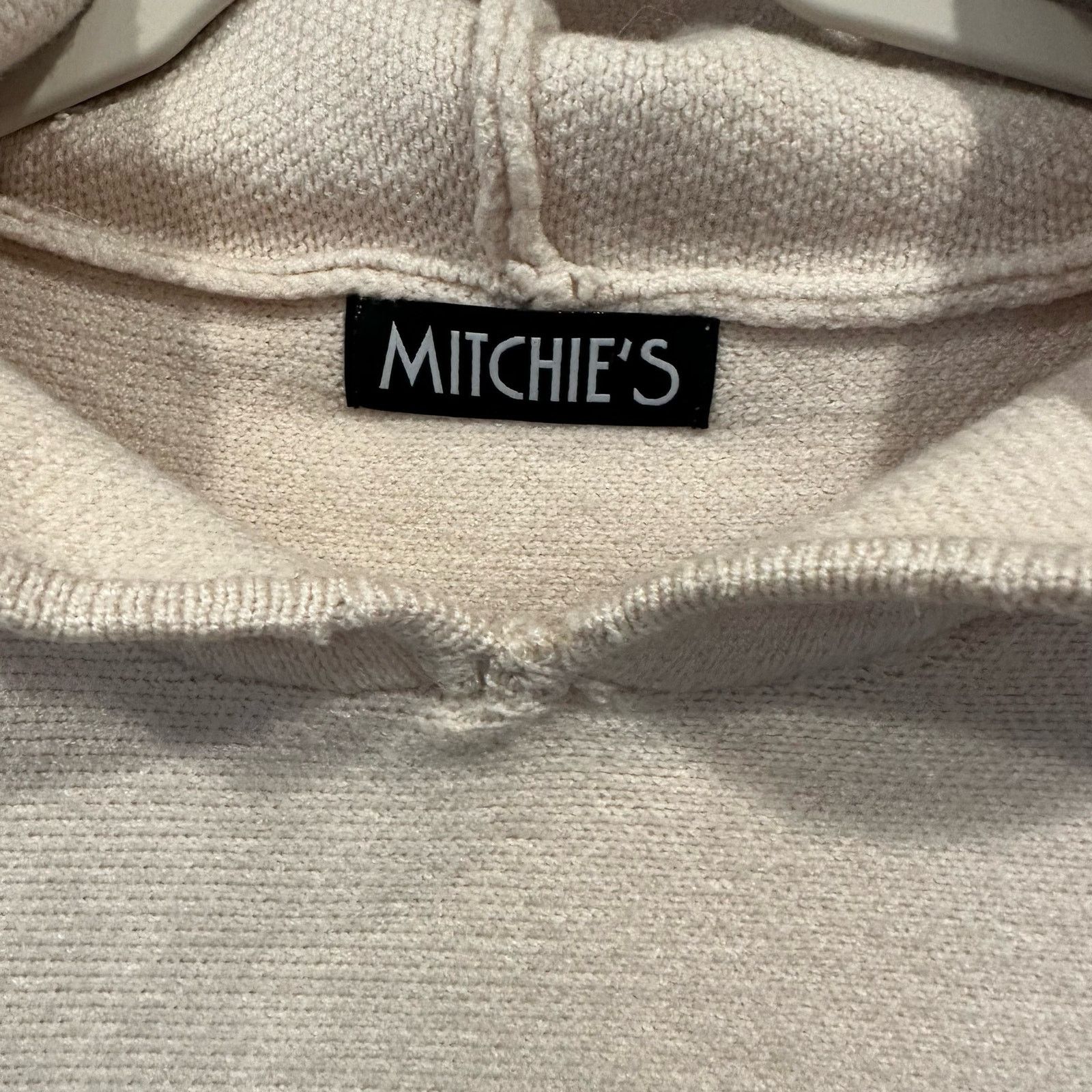Mitchie’s Knitted Hoodie - size OS