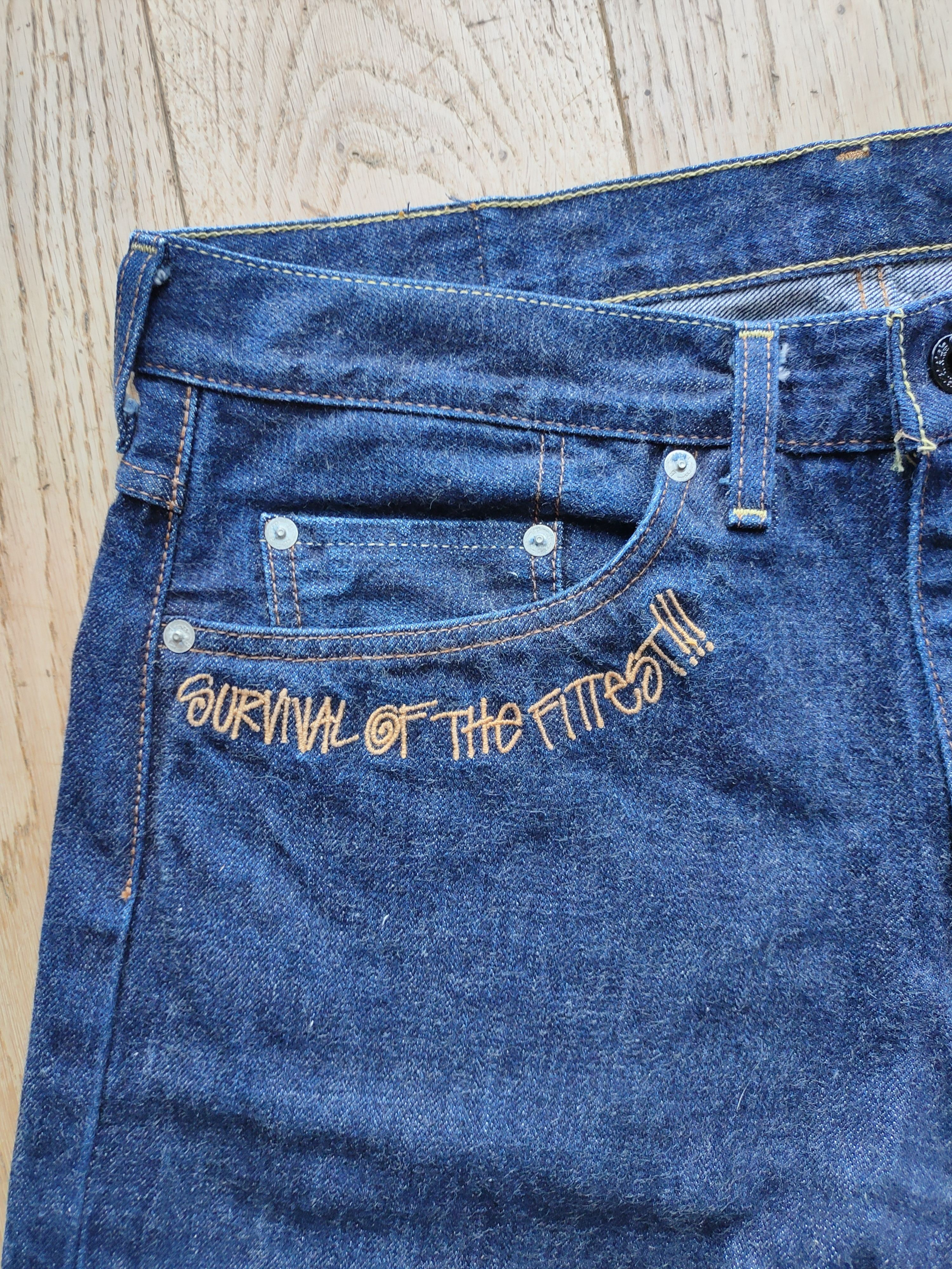 Bape × Stussy Rare Bape x Stussy Collaboration Jeans Size US 33 - 5 Thumbnail