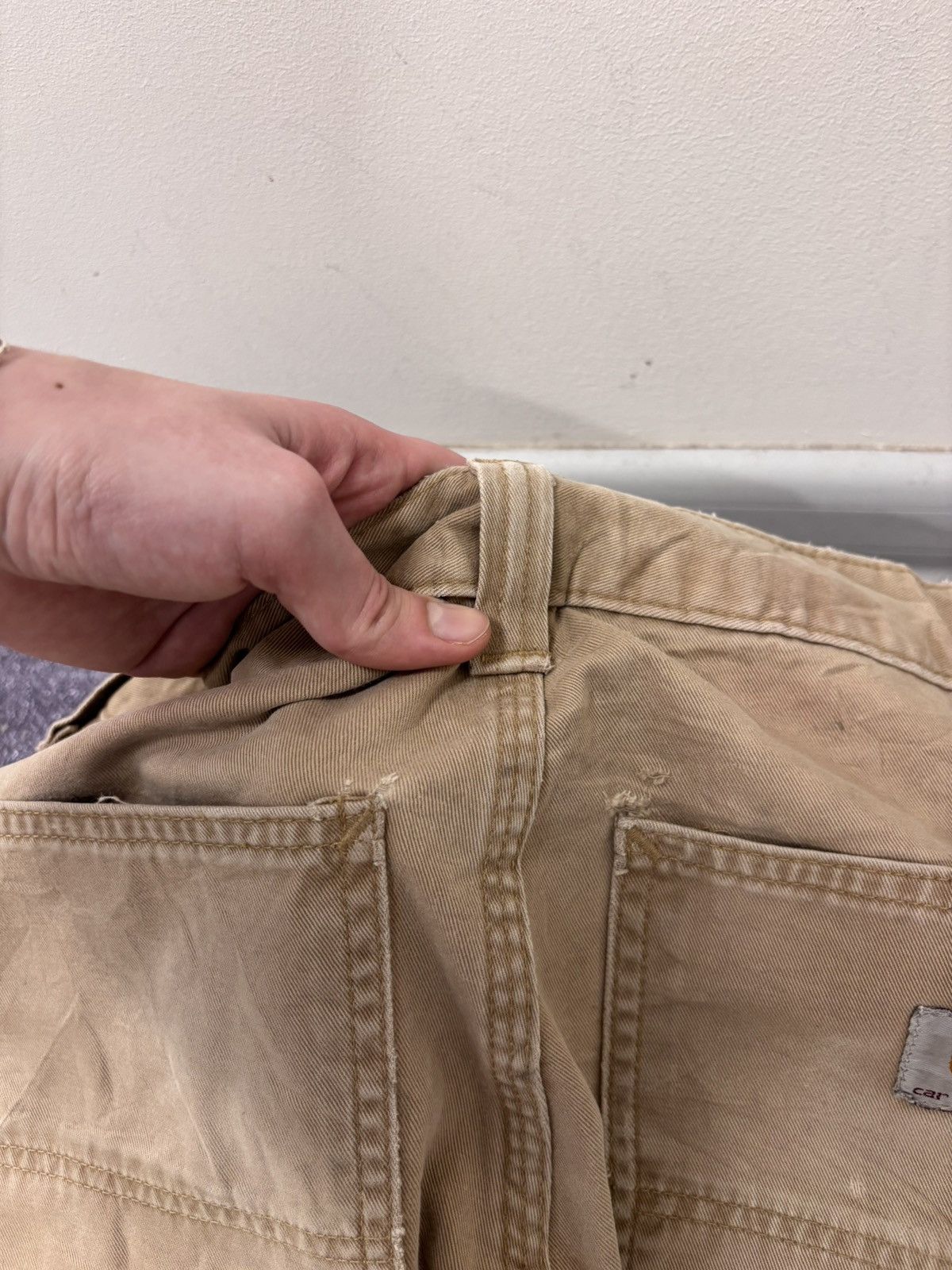 Carhartt Vintage Carhartt Relaxed Fit Distressed Utility Work Pants Size US 31 - 9 Thumbnail