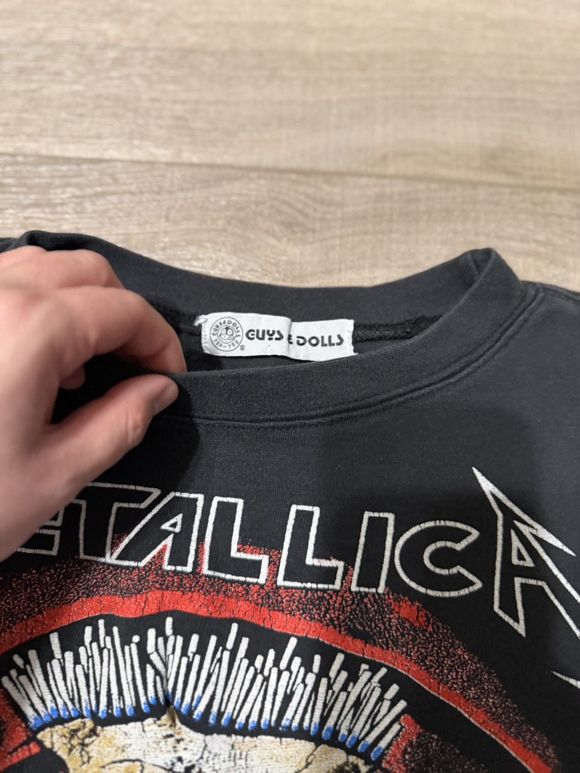 Metallica Vintage Metallica Long Sleeve Size L / US 10 / IT 46 - 3 Thumbnail