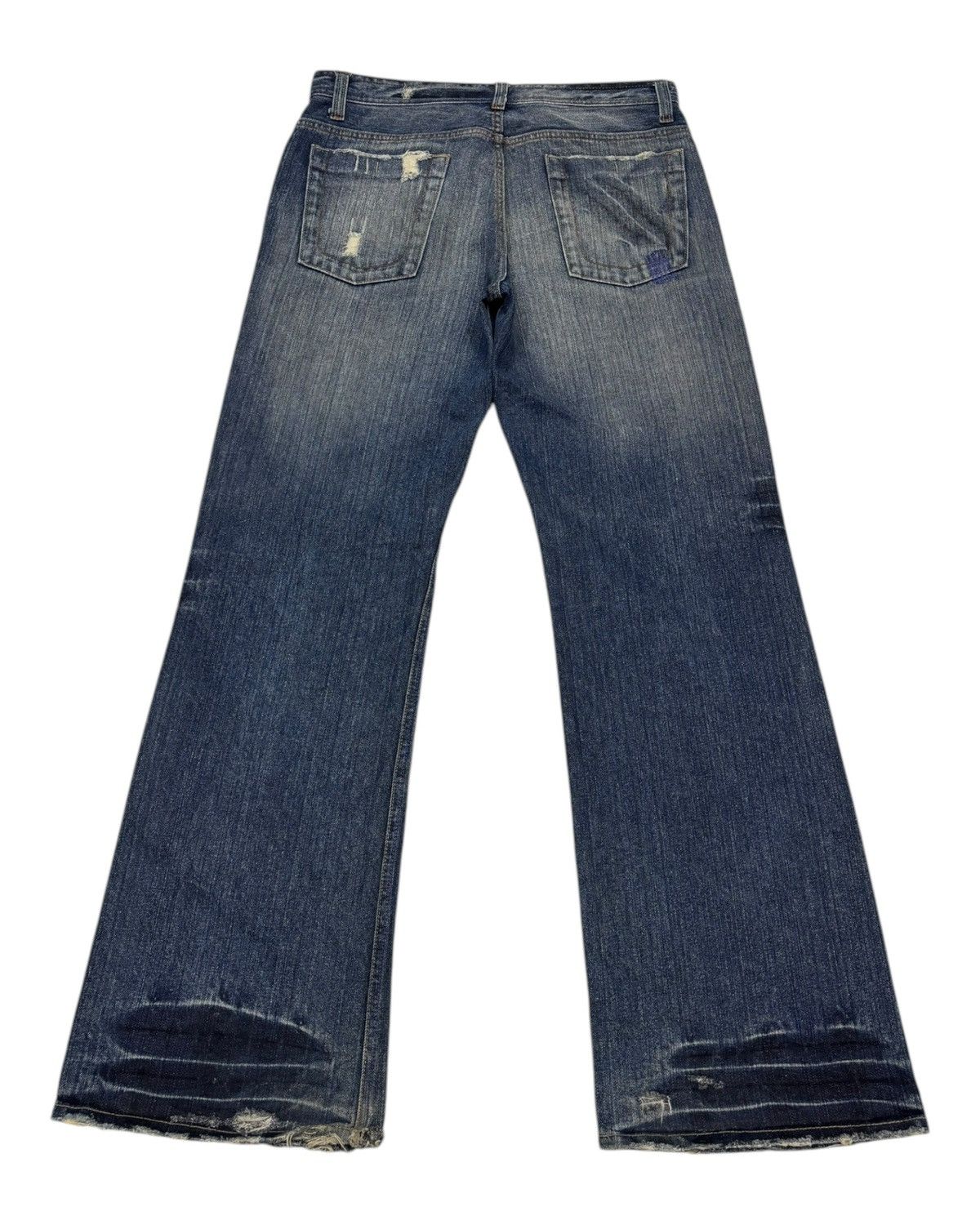 Hysteric Glamour 💥RARE💥BAGGY FLARED JEANS NYLAUS JAPANESE FLARE DENIM JEANS Size US 34 / EU 50 - 7 Thumbnail