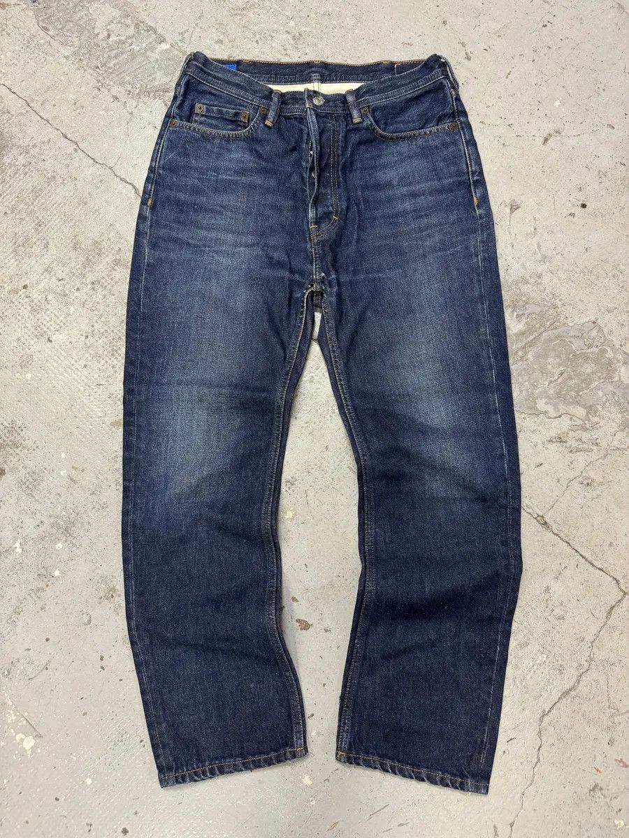 Acne Studios Acne Studios Blue Faded Denim Jeans Size US 39 - 1 Thumbnail