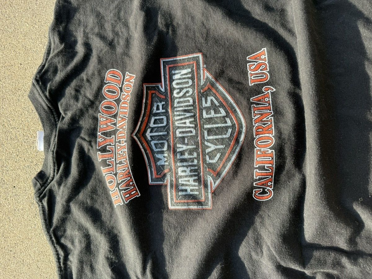 Harley Davidson Vintage Flame Harley Davidson Tshirt Size US XL / EU 56 / 4 - 5 Thumbnail