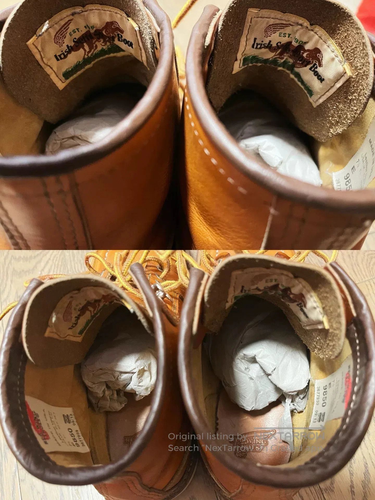 Red Wing Red Wing 9850 Dog Logo Boot. Size US 7.5 / EU 40-41 - 8 Thumbnail