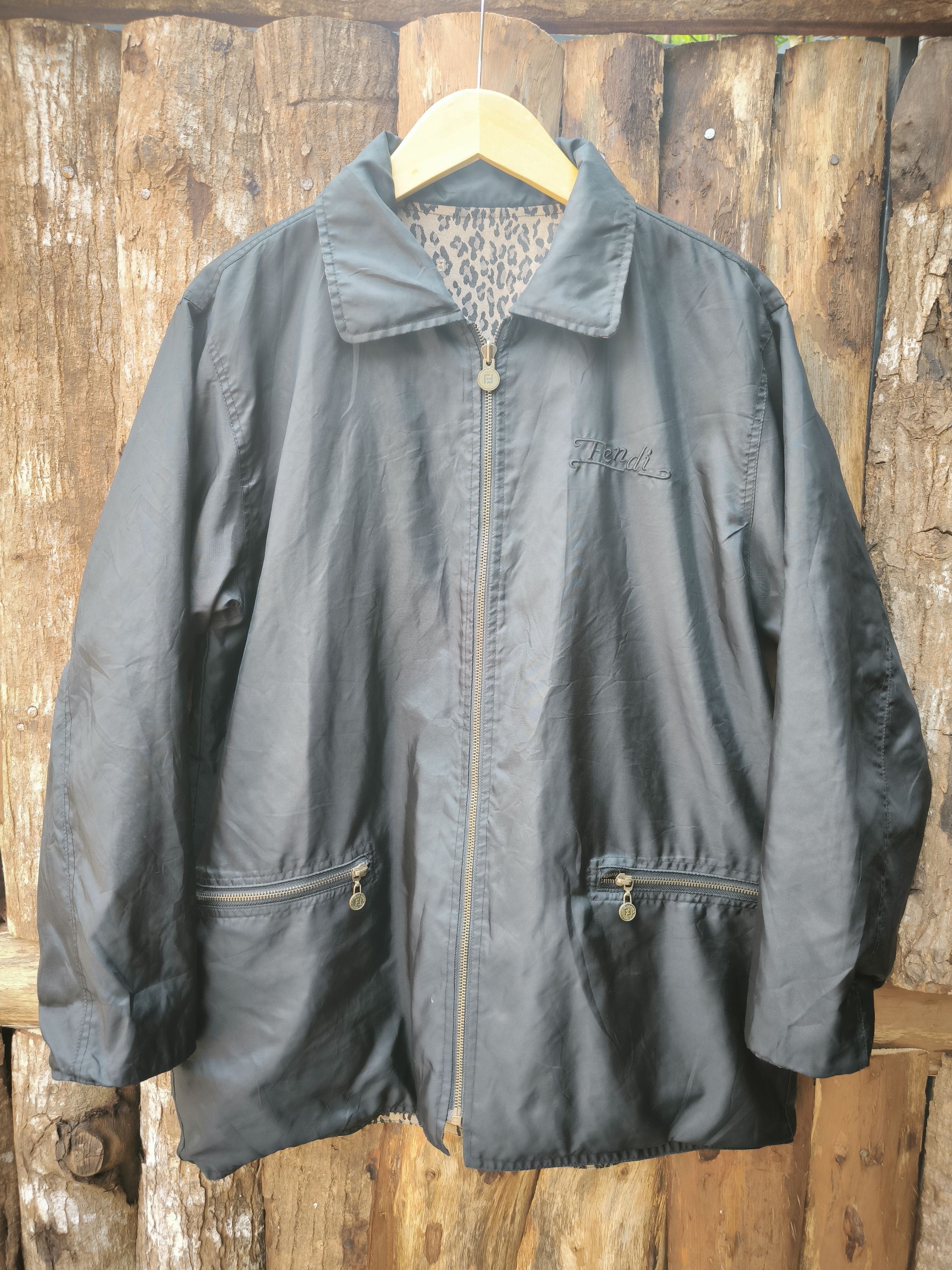 Fendi × Vintage Reversible Jacket Fendi Leopard Size US L / EU 52-54 / 3 - 5 Thumbnail