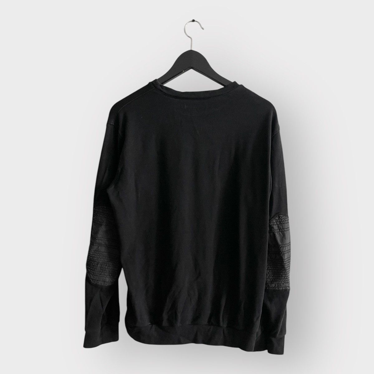 3.1 Phillip Lim STEAL! 2010s 3.1 Phillip Lim Black Sleeve Patch Sweater Size US S / EU 44-46 / 1 - 1 Thumbnail