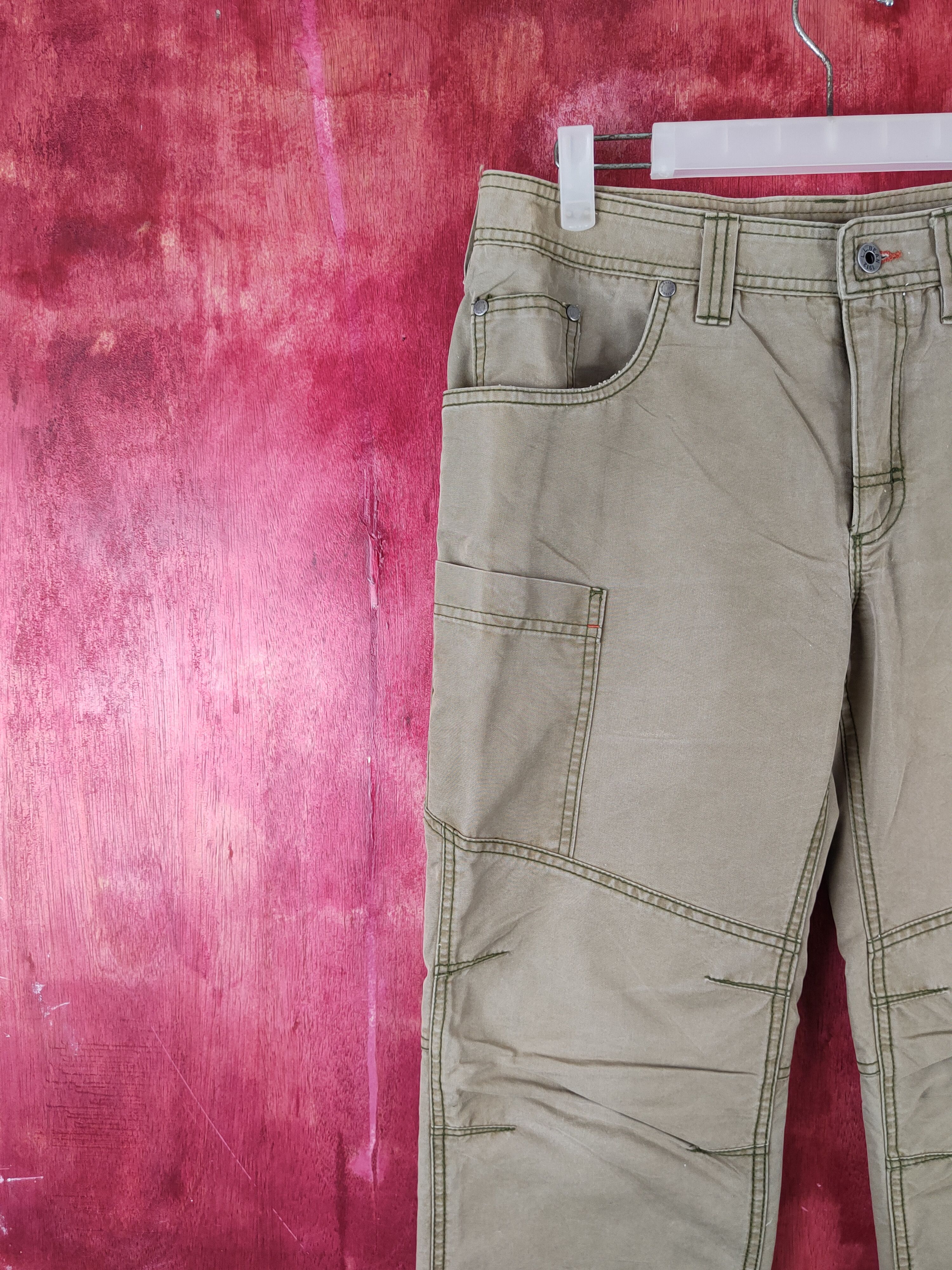 Japanese Brand L.L.Bean Brown Multipocket Tactical Cargo Pants #S1737 Size US 30 / EU 46 - 3 Thumbnail