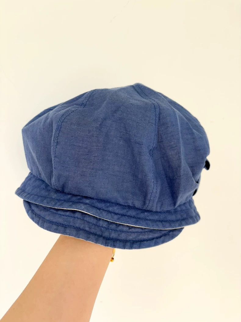 Vivienne Westwood Vivienne Westwood Used denim blue Saturn embroidered bowbo Size ONE SIZE - 4 Thumbnail