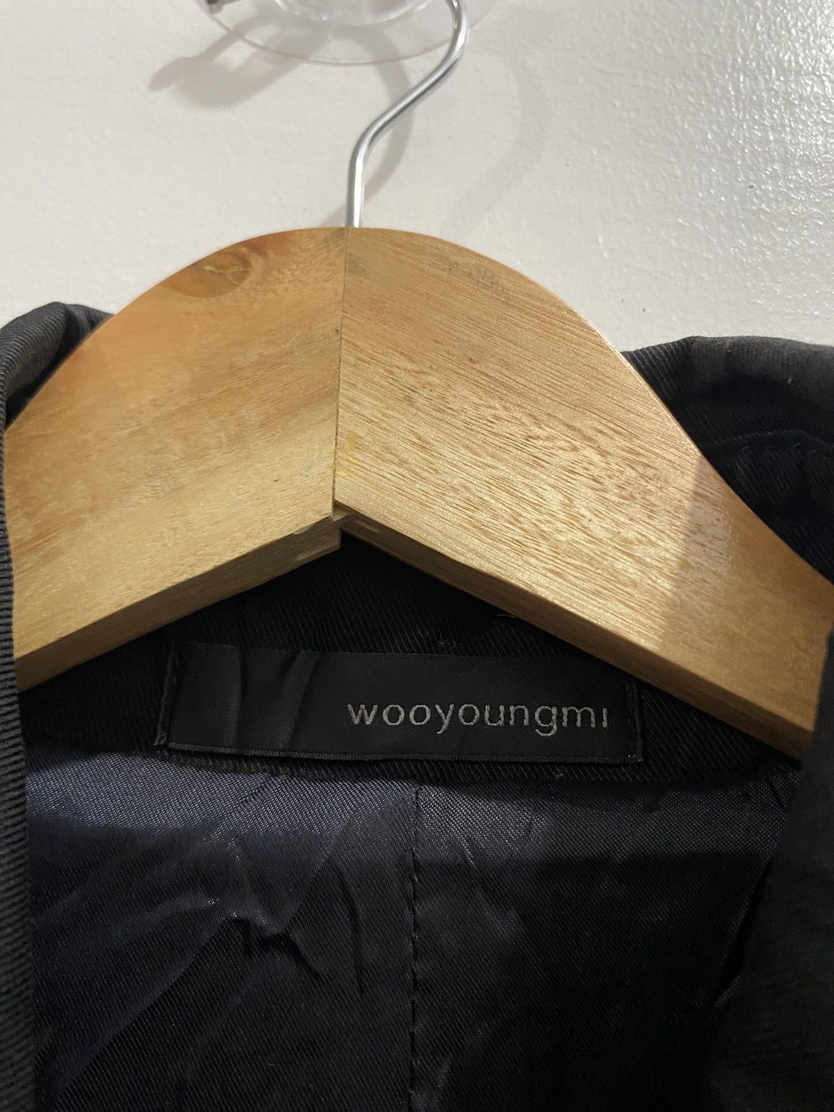 Wooyoungmi WOOYOUNGMI DOUBLE BREASTED BLACK TRENCH COAT Size M / US 6-8 / IT 42-44 - 6 Thumbnail