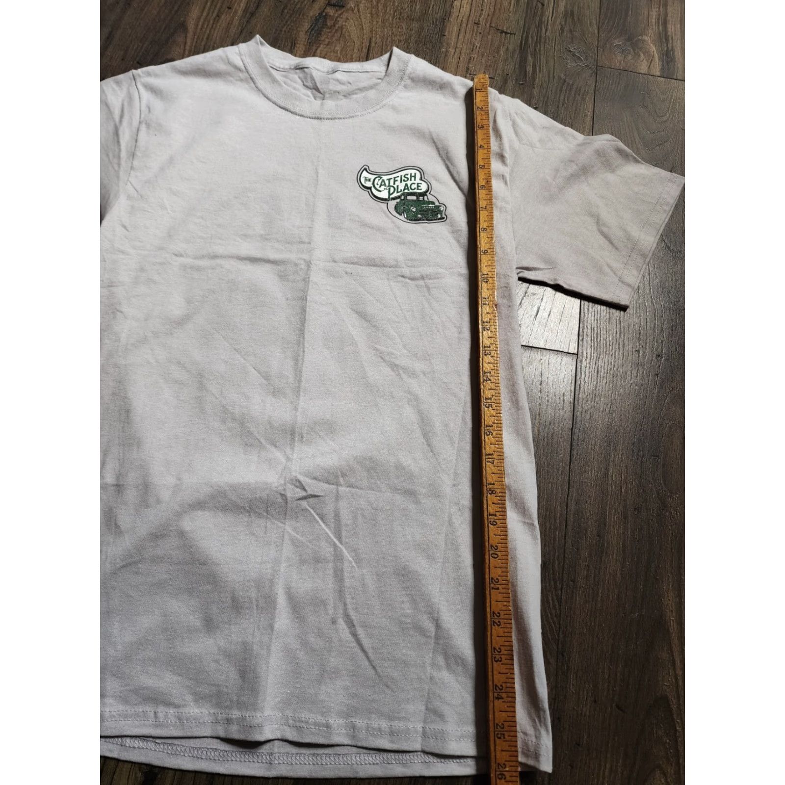 Jerzees JERZEES Graphic Print T-Shirt Mens S Multicolor Florida Fishing Food Catfish Gator Size US S / EU 44-46 / 1 - 3 Thumbnail