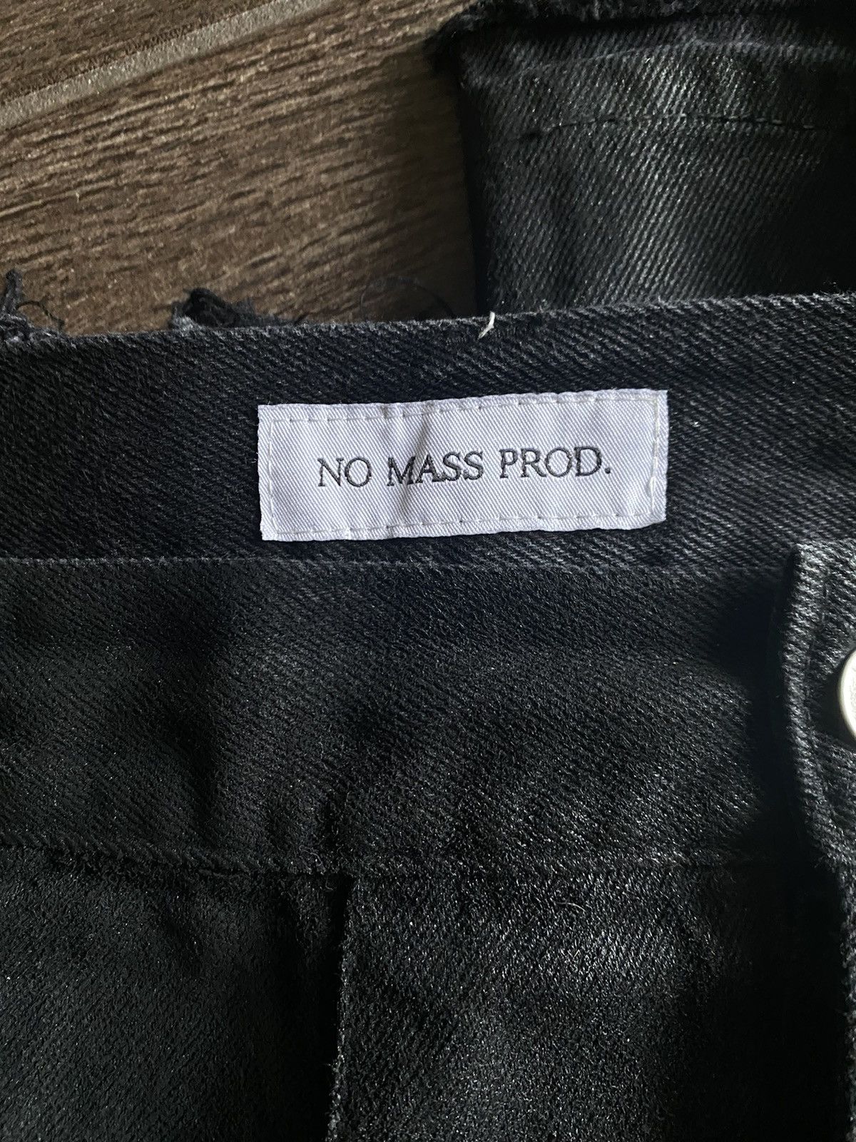 Japanese Brand No Mass Prod. Wax flared zipper cargo Size US 33 - 4 Thumbnail