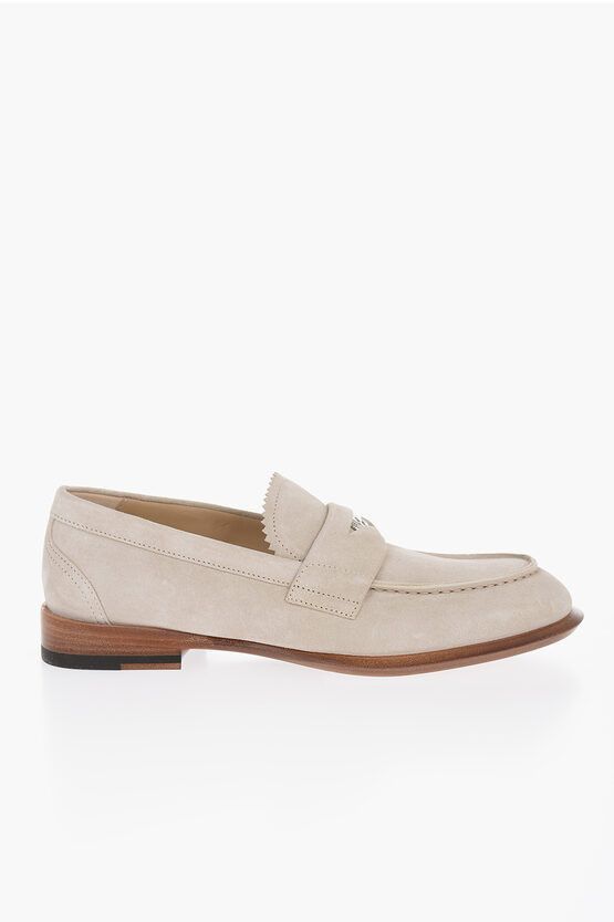 Alexander McQueen o1y1024 Loafers in Beige Size US 7 / EU 40 - 2 Thumbnail