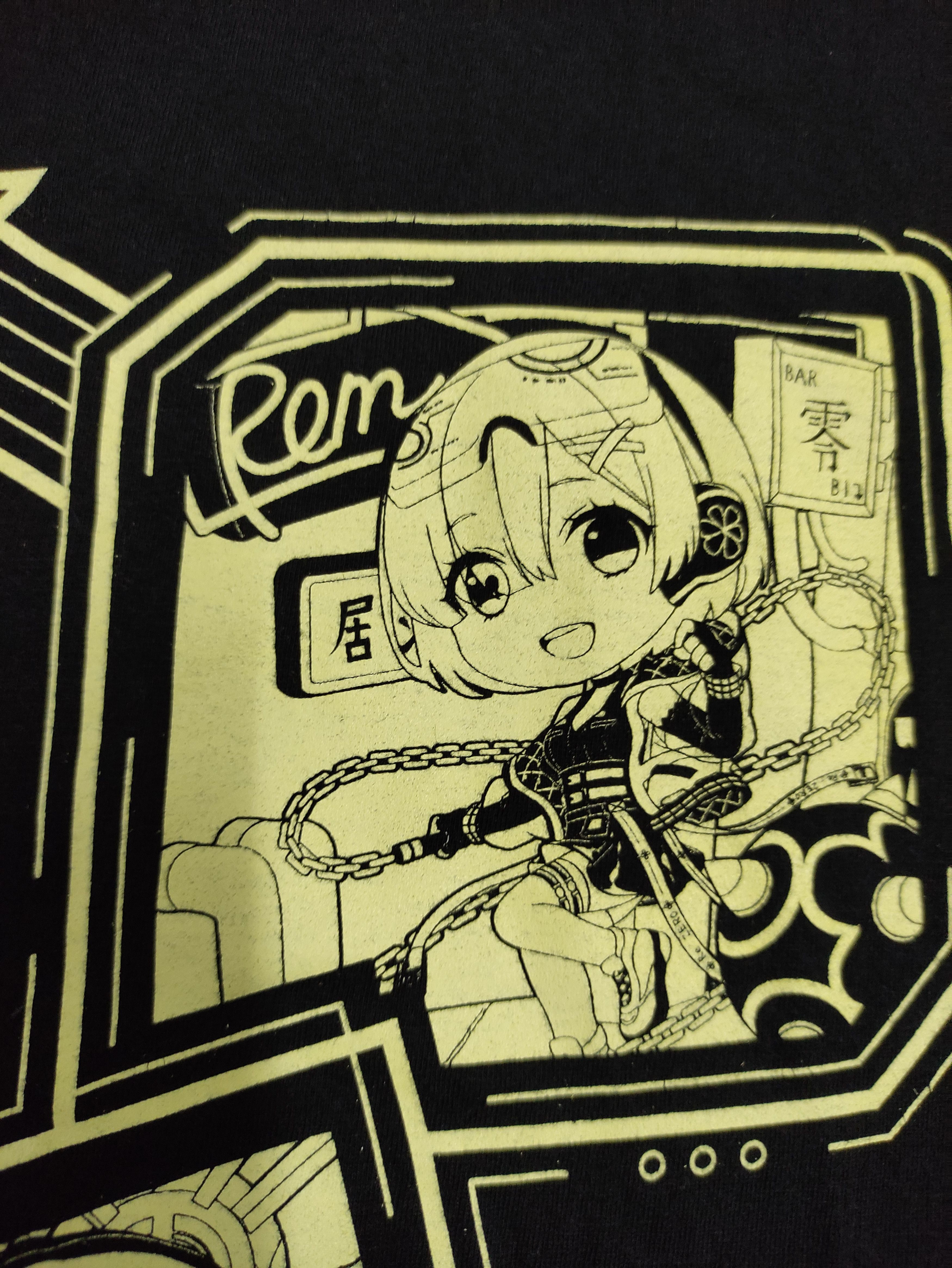 Anime RE: ZERO NEON CITY KADOKAWA ANIME MOVIE TEE Size US L / EU 52-54 / 3 - 4 Thumbnail