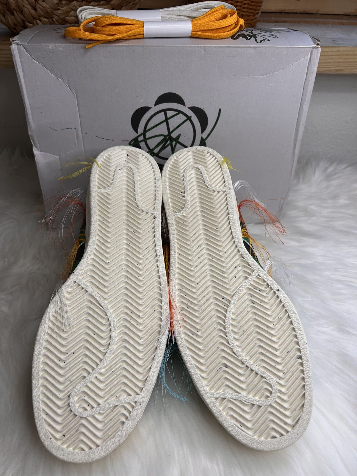 Other ADIDAS X SEAN WOTHERSPOON SUPERSTAR "Super Earth-Black" NIB Size US 10.5 / EU 43-44 - 6 Thumbnail