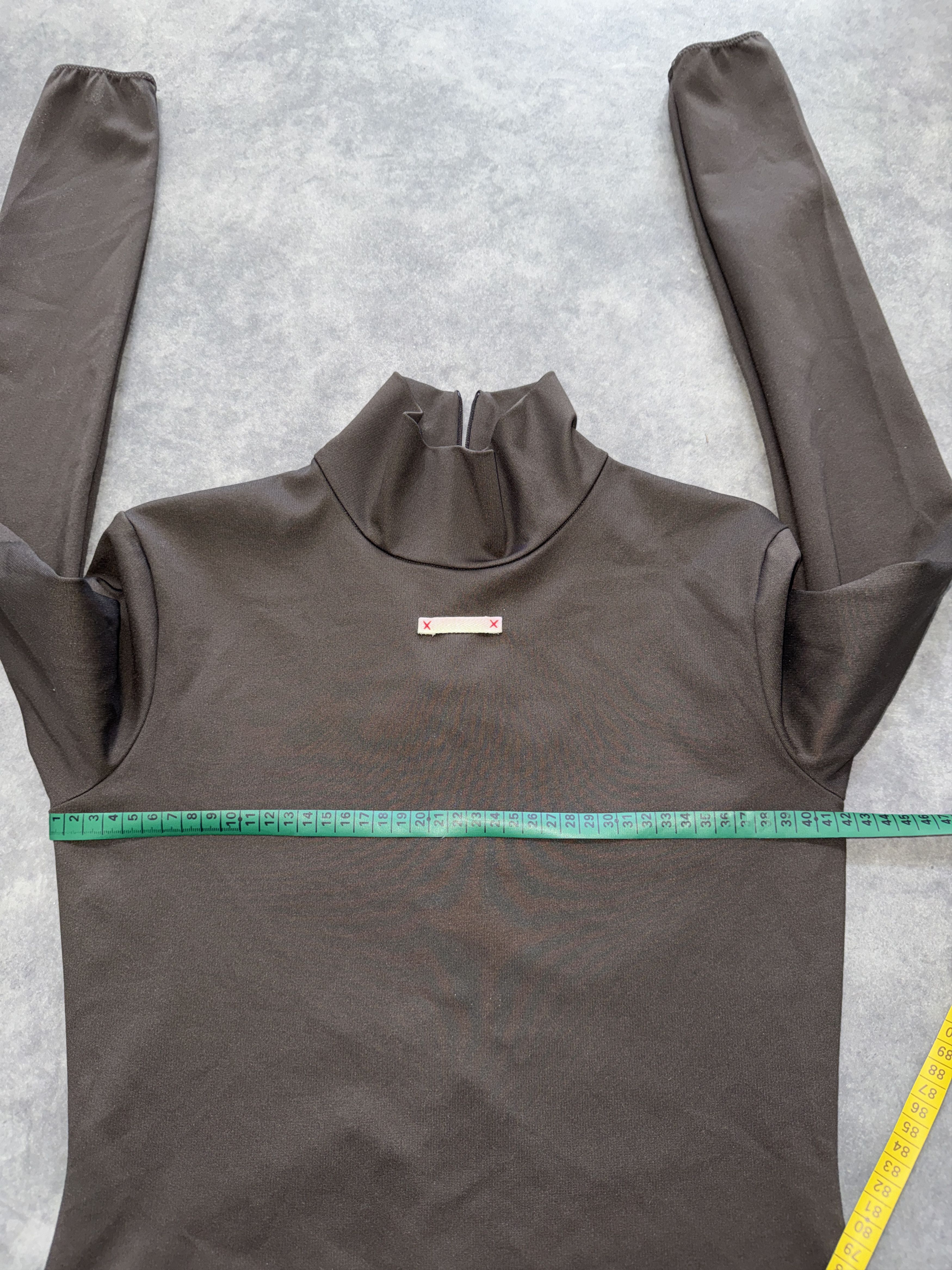 Maison Margiela Maison Margiela Long Sleeve Body – Brown – 4 seams Size M / US 6-8 / IT 42-44 - 10 Thumbnail
