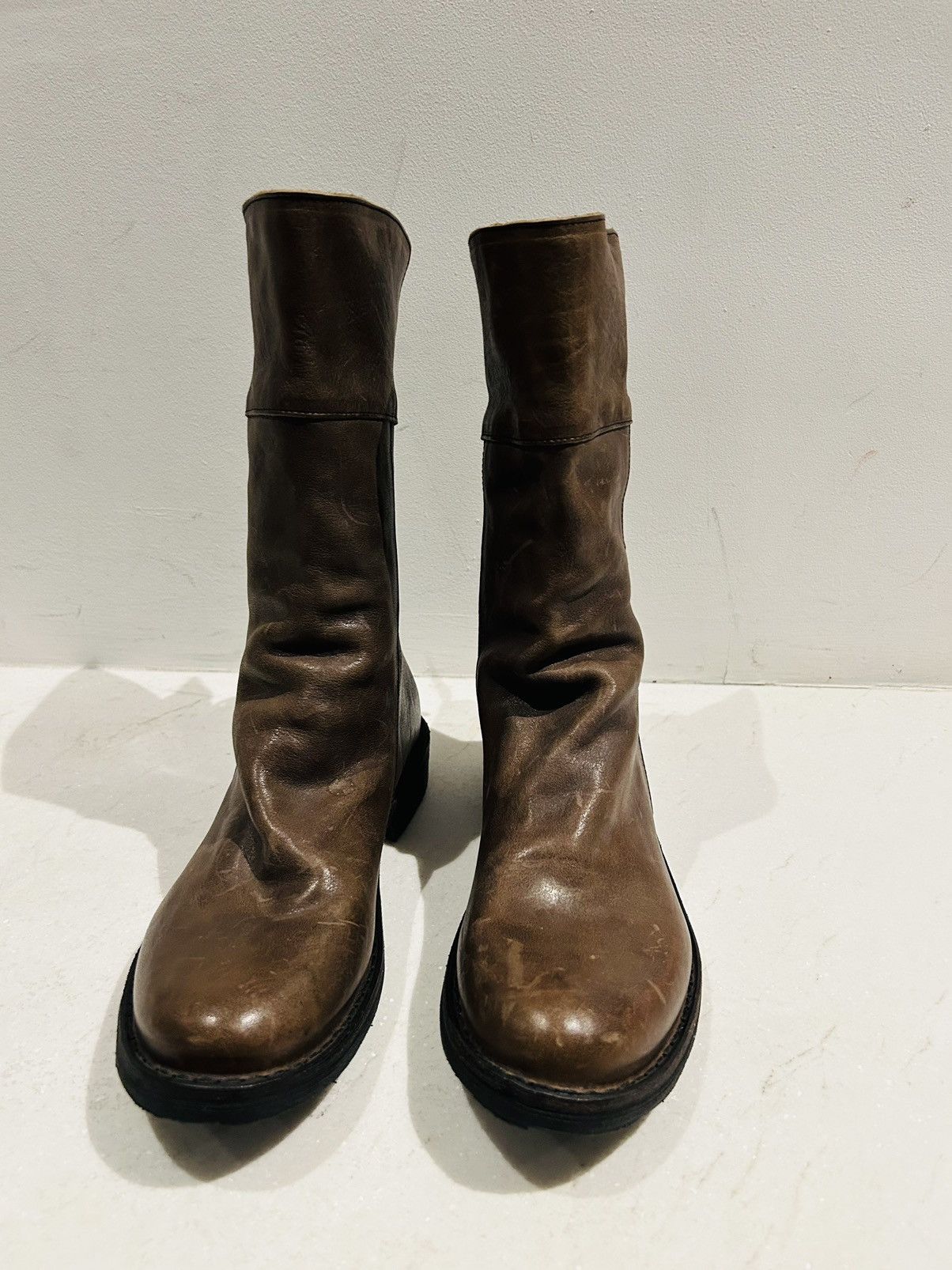 New fiorentini+baker brown leather boots
