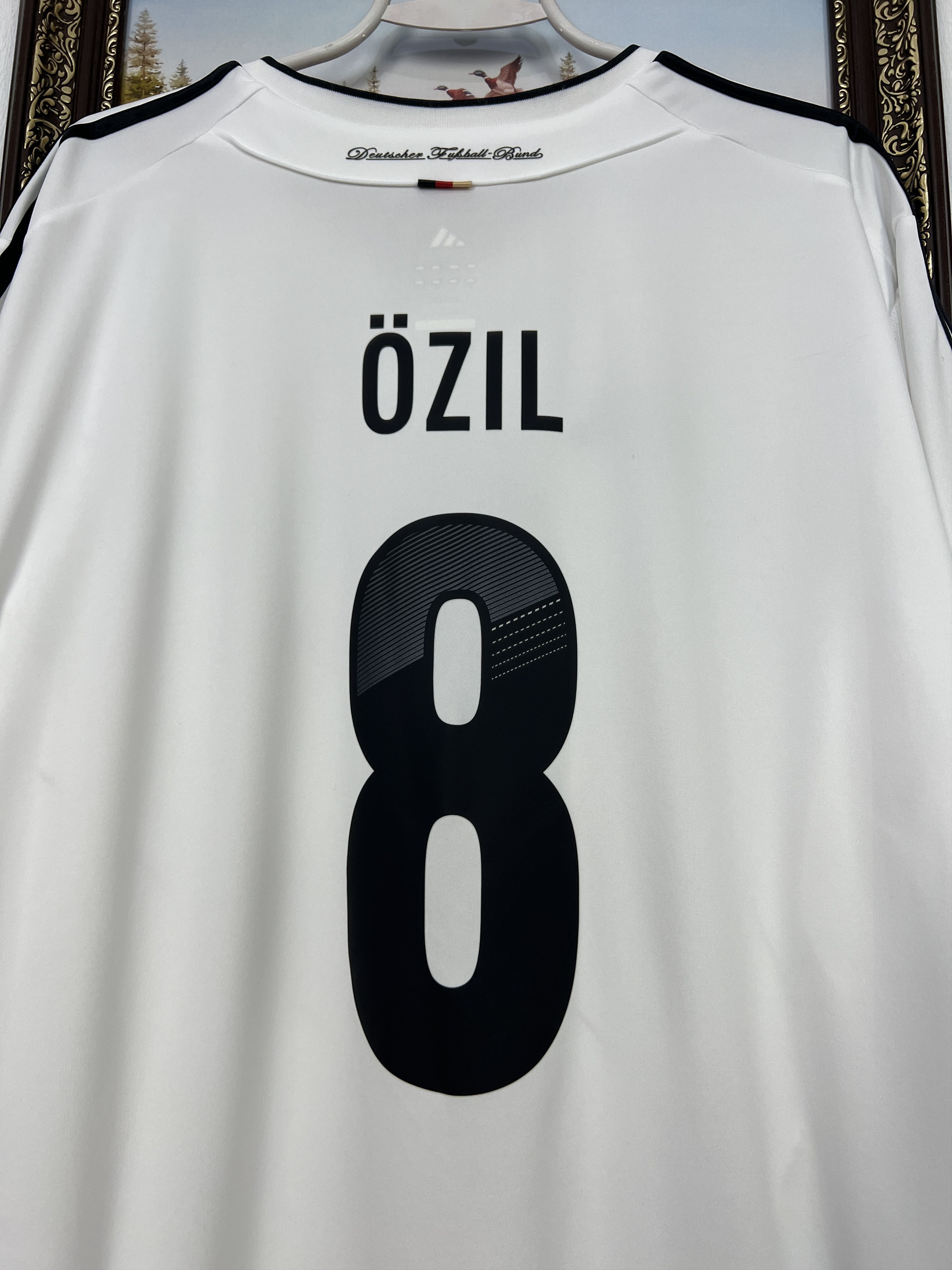 Adidas Germany Home football shirt 2012 Soccer #8 Ozil Adidas 3XL Size US XXL / EU 58 / 5 - 2 Thumbnail
